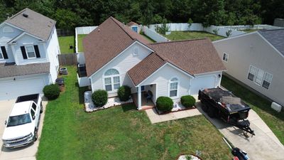 Roof replacement by wind damage