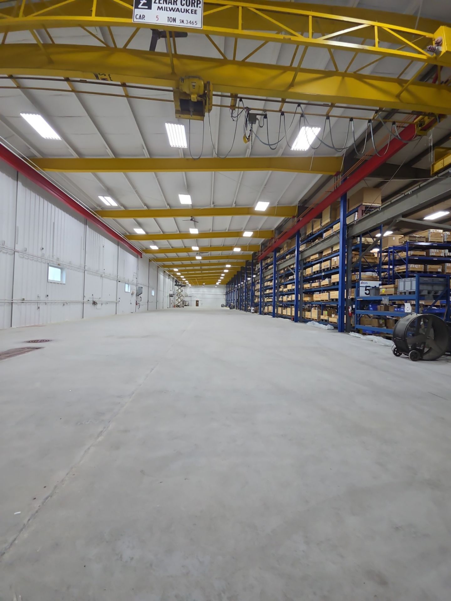 KHS Interior Warehouse by Blair Commercial Painting, LLC