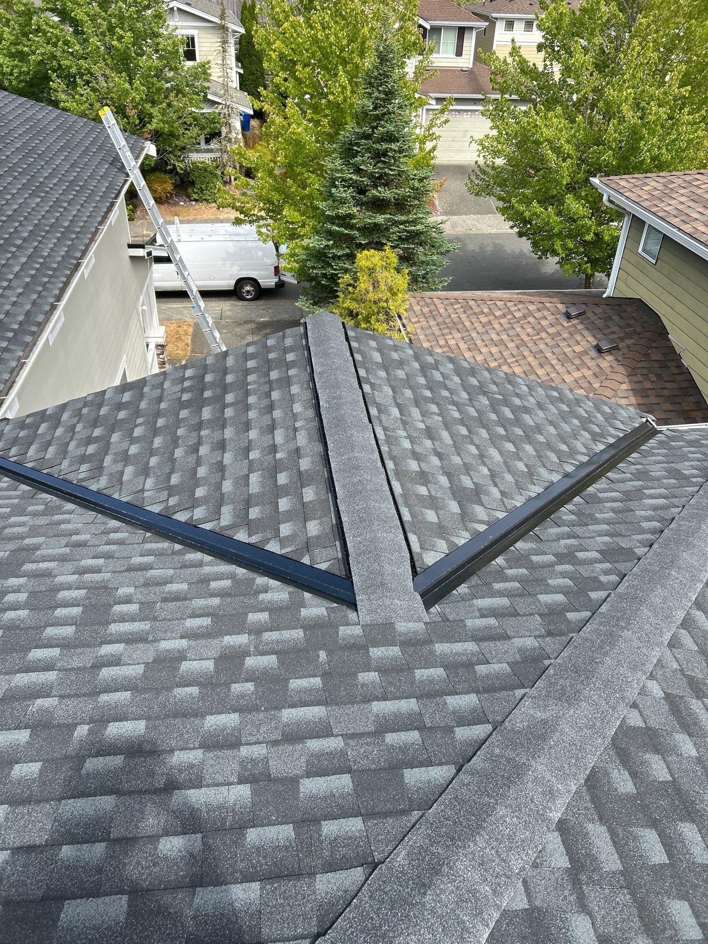 Residential Roofing Installation using GAF HDZ Shingles by Roofing Formula LLC