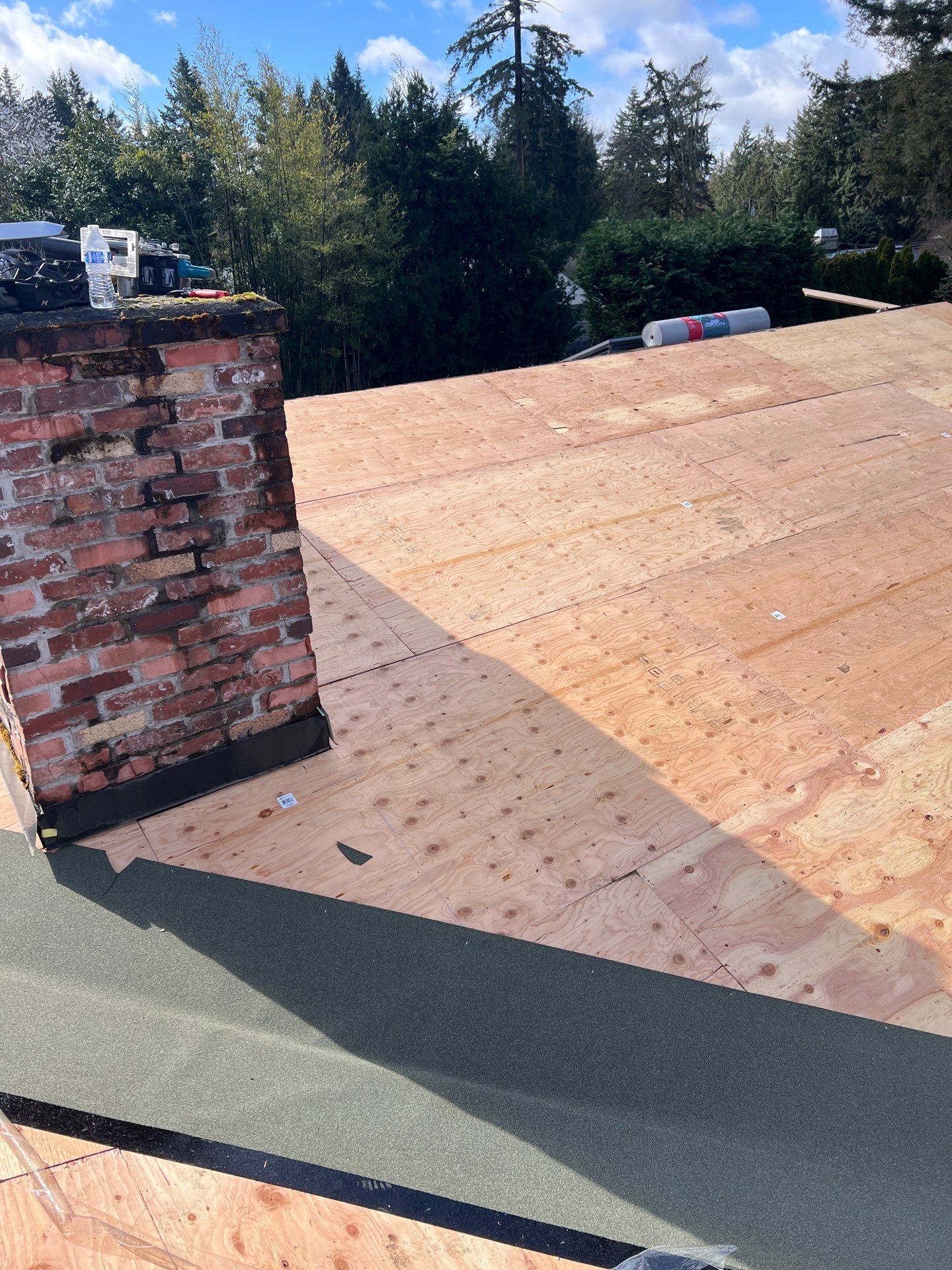Residential Roofing Installation using GAF HDZ Shingles by Roofing Formula LLC