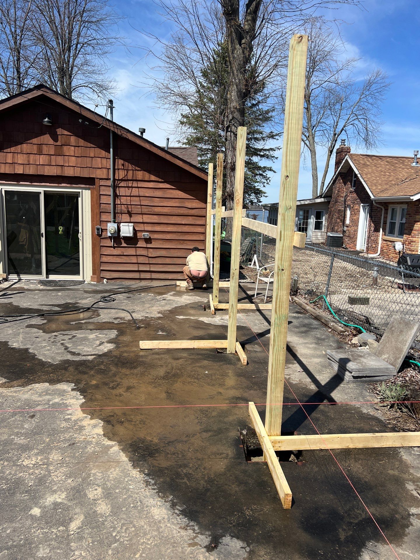 New Carport Build by Clark Builders LLC