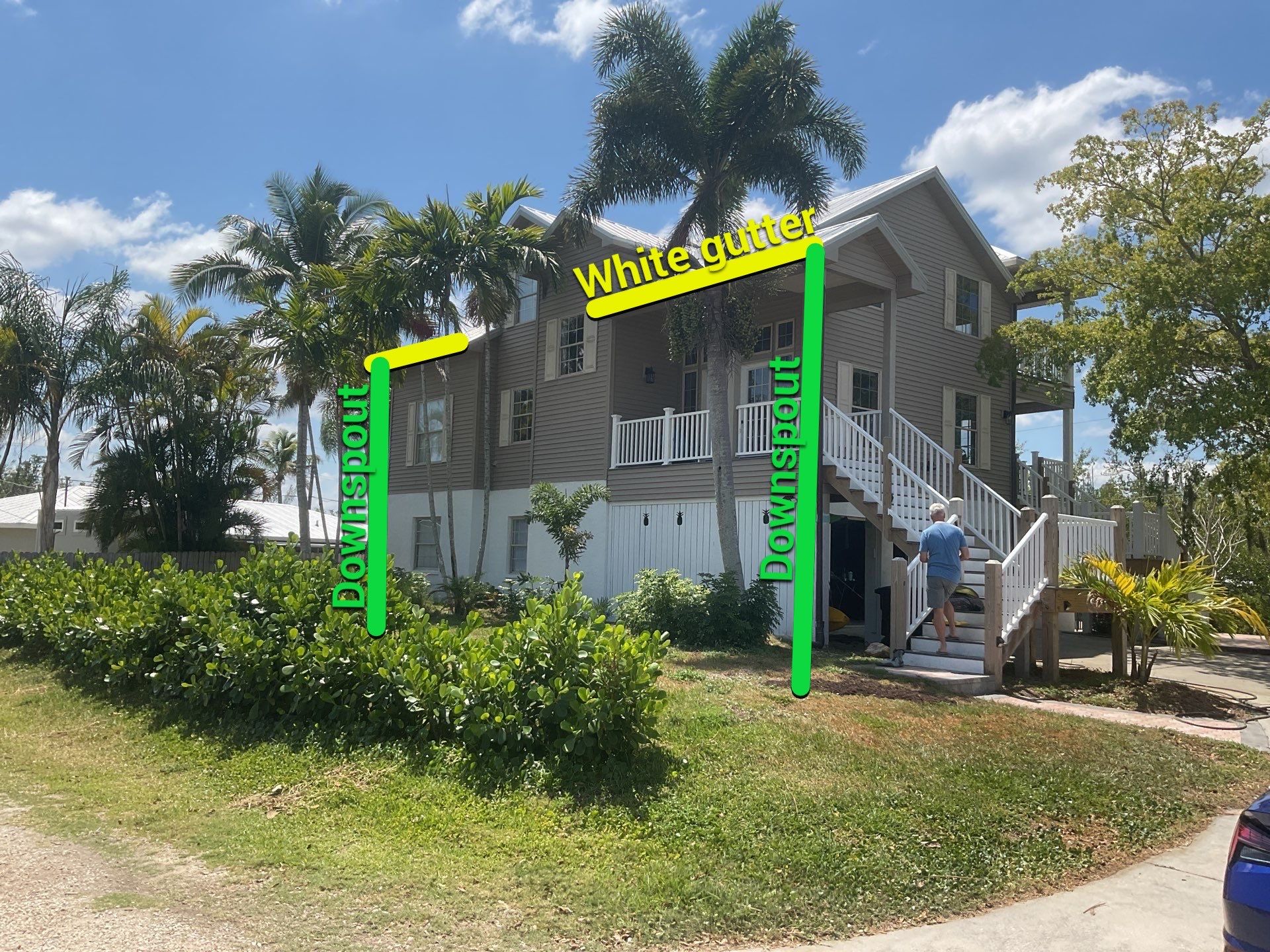 Downspout Extensions for Flood Prevention in Fort Myers FL by Gutter Professors