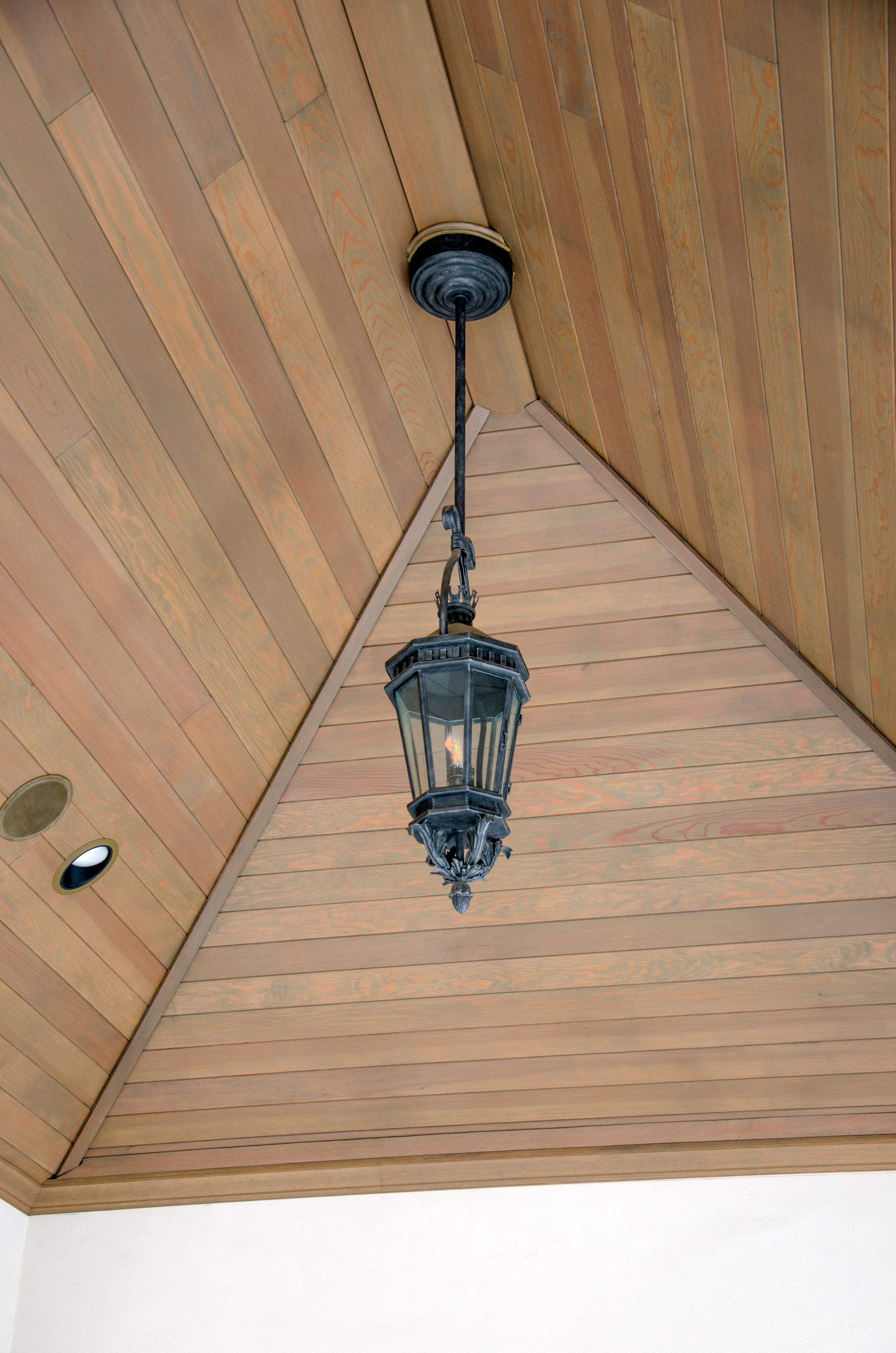 Custom Outdoor Lighting and Fixture Installation for Stone Entryways by Solara Custom Living