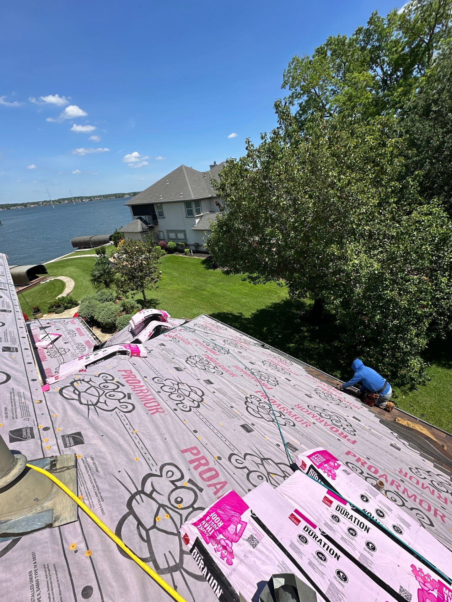 Project in Montgomery by Motion Roofing