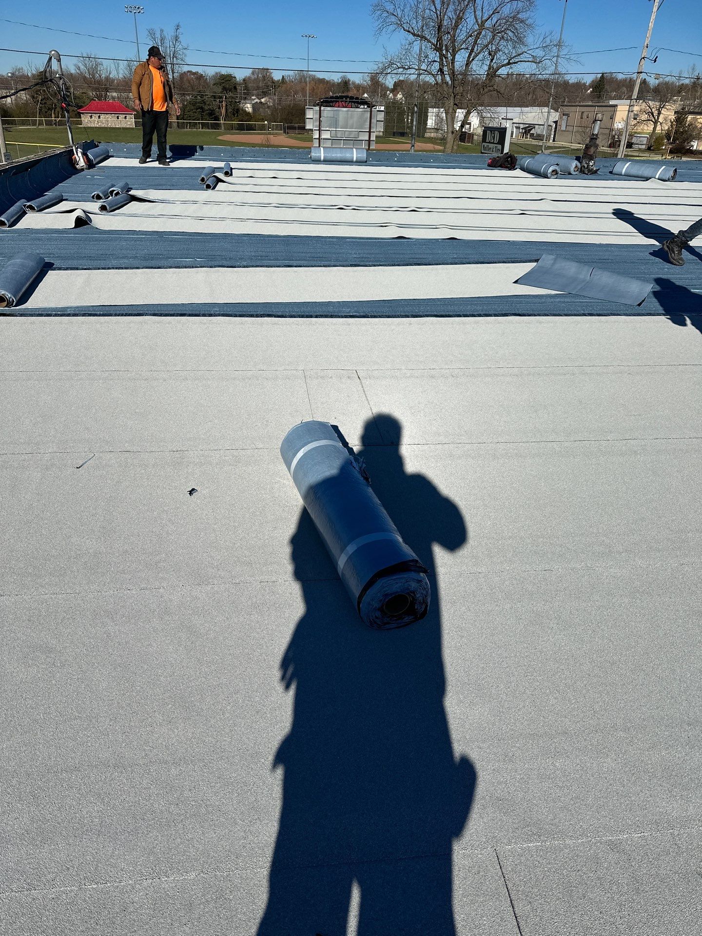 Commercial Roofing using Certainteed Flintastic Self Adhered by Stendahl Services