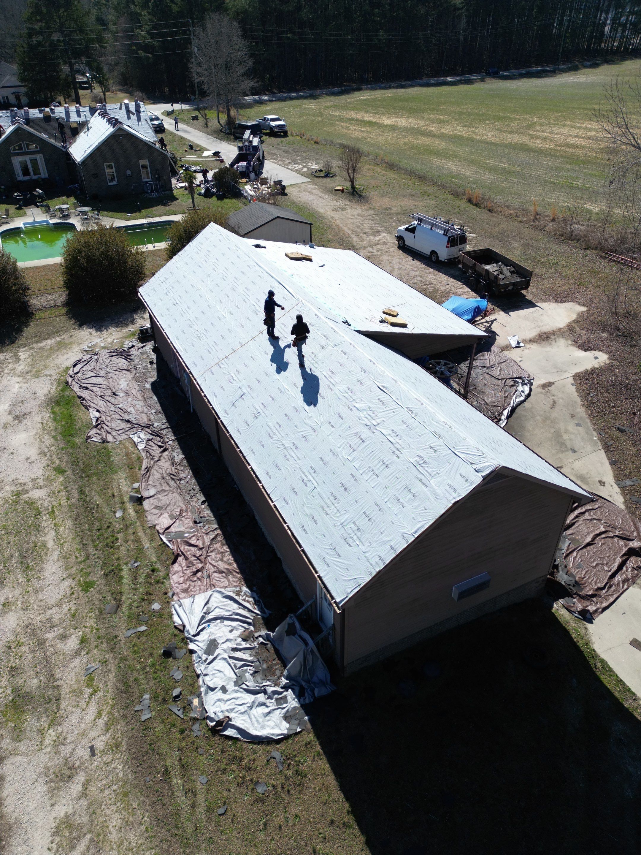 Roof Replacement - GAF Timberline HDZ Barkwood  by Pro Performance Roofing