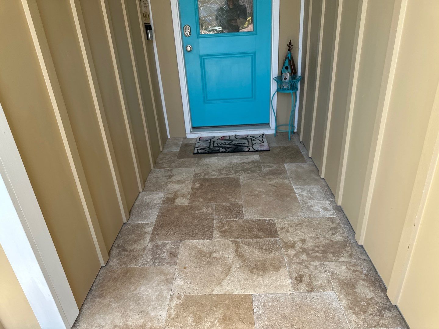 Travertine using Concrete Sealant by DuraSeal