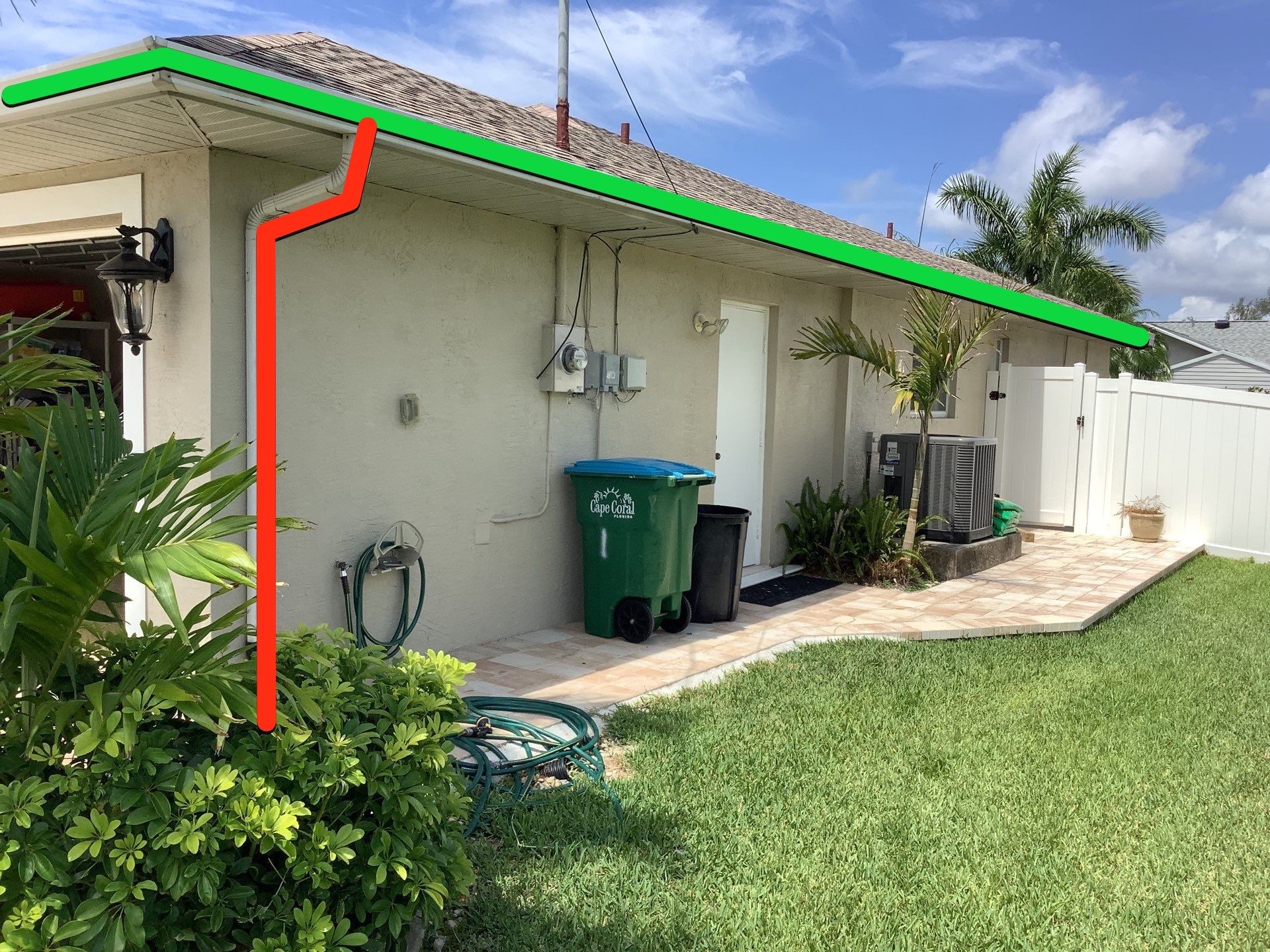 Soffit and Fascia Installation using Vinyl Soffit by Gutter Professors