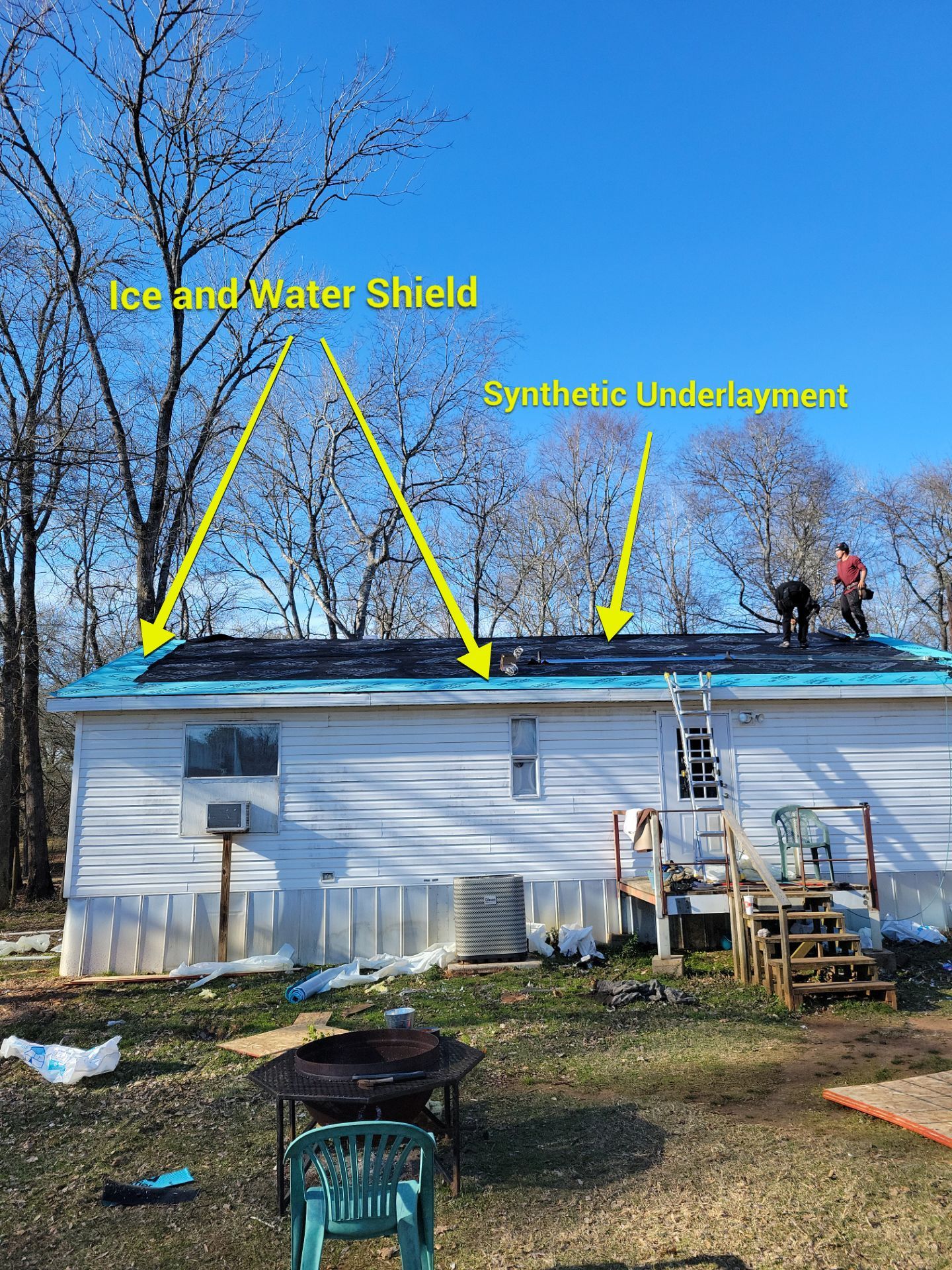 Residential Roofing Installation using Owens Corning Duration Shingle by Molandes Roofing