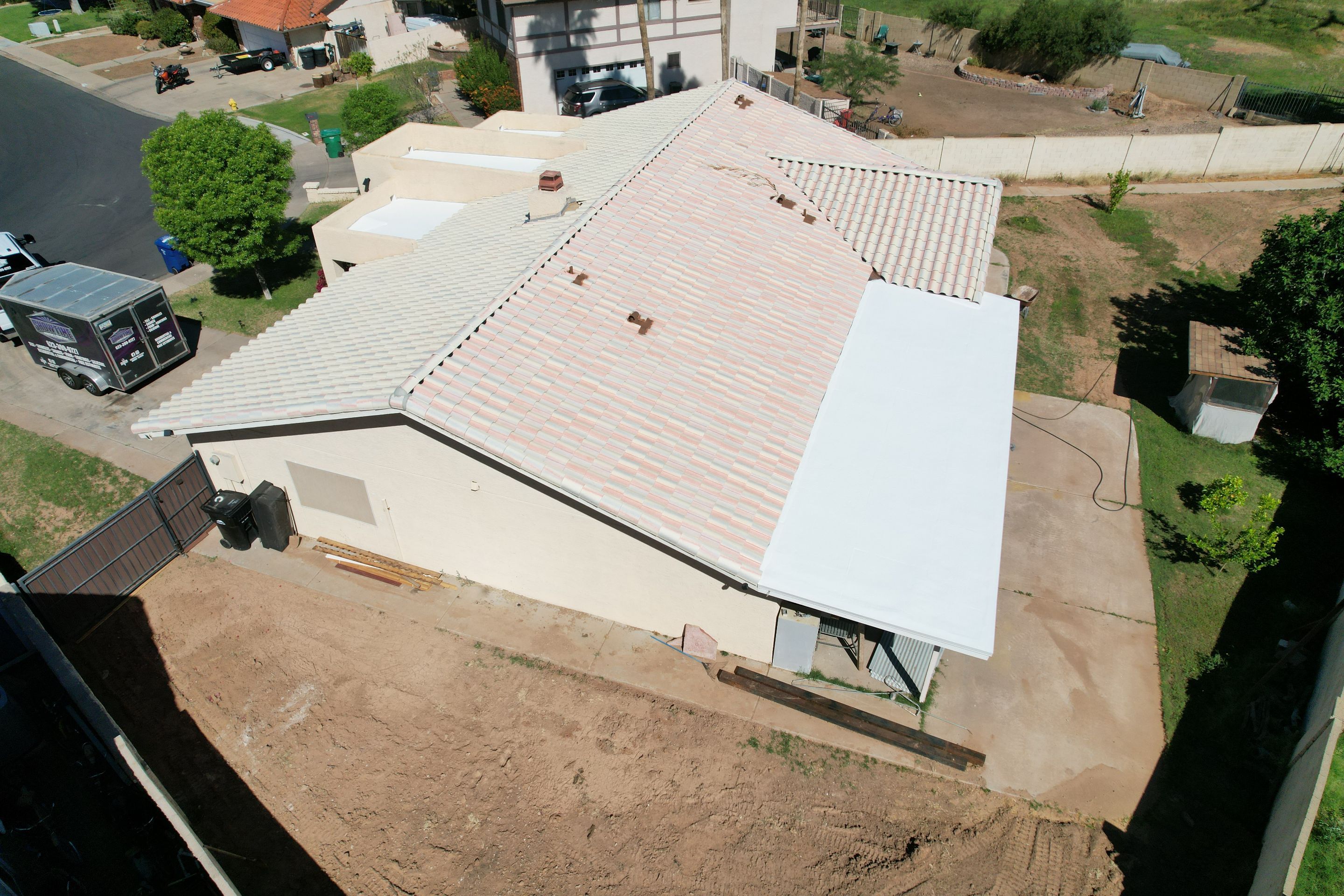 Project in Mesa, AZ by Showtime Roofing & Coatings LLC