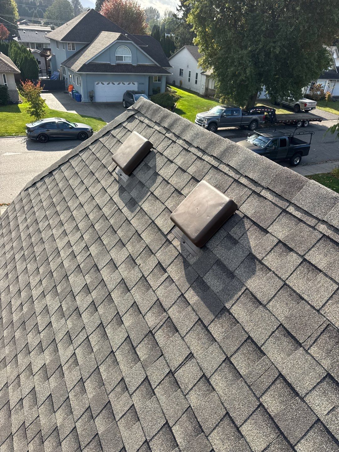 Residential Reroof Shingle - Weatherwood by Top Notch Roofing Inc