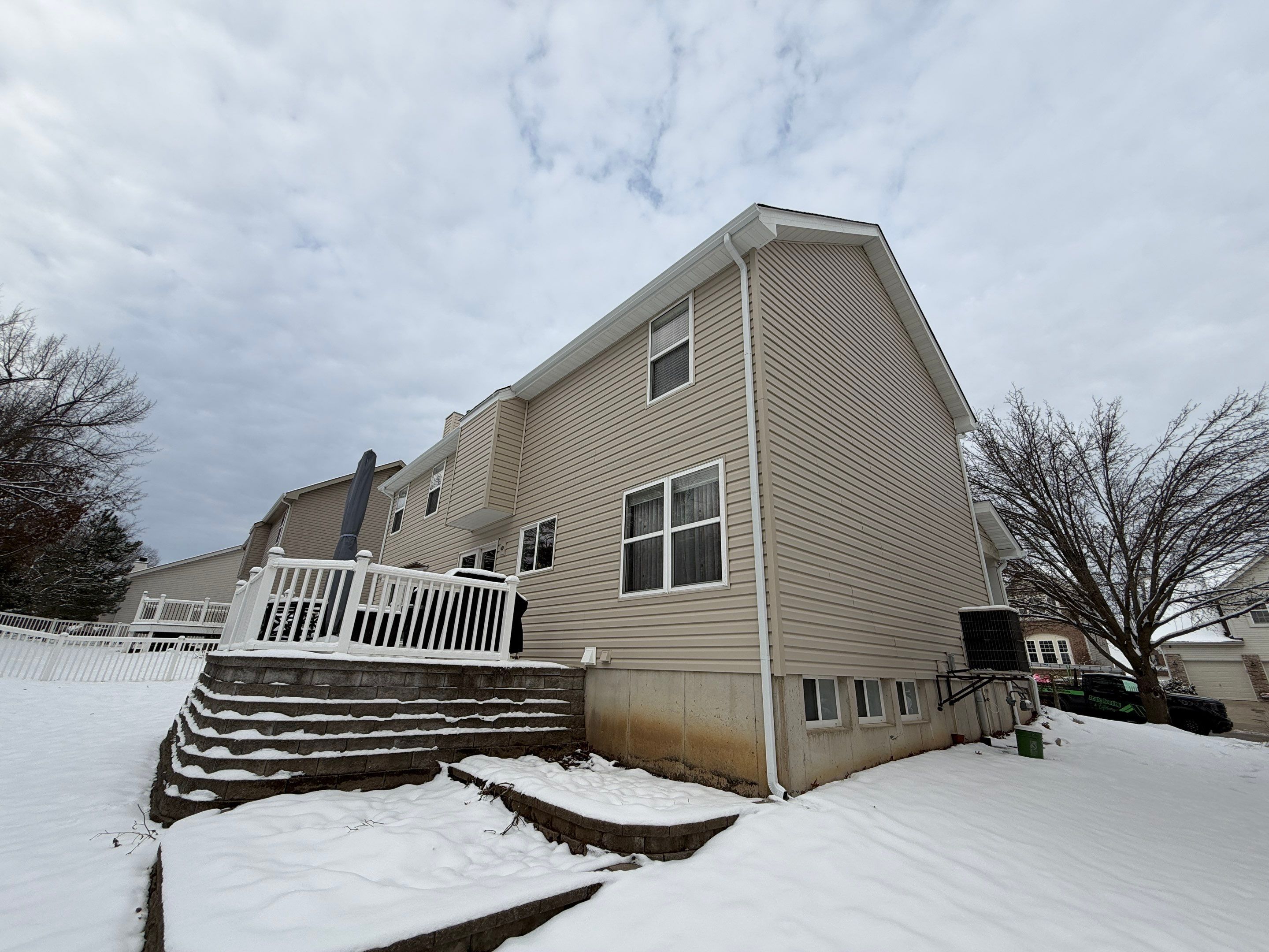 ProVia HeartTech Vinyl Siding Installation and Trim Replacement in O'Fallon by Acute Roofing And Exteriors 