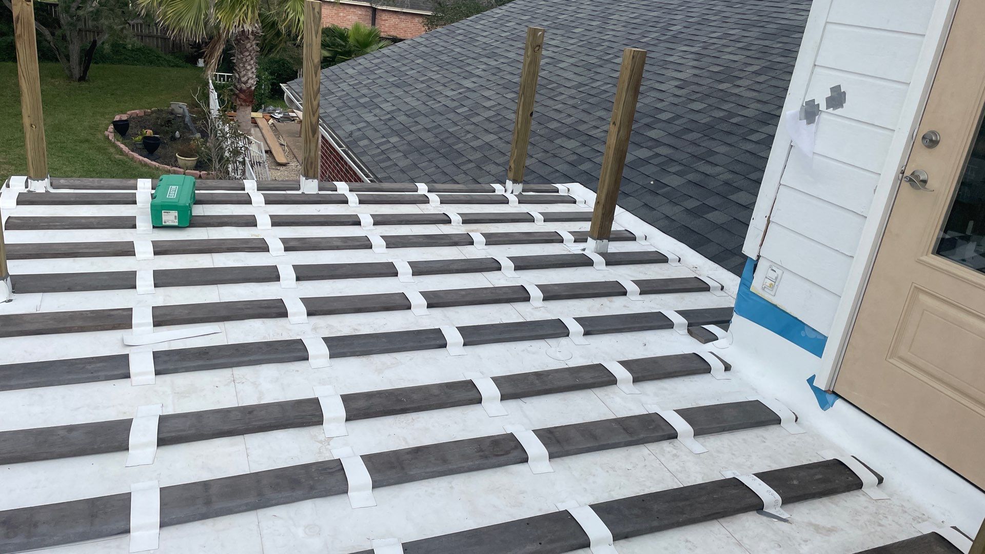 Chippendale Railings by Bayfront Roofing and Construction