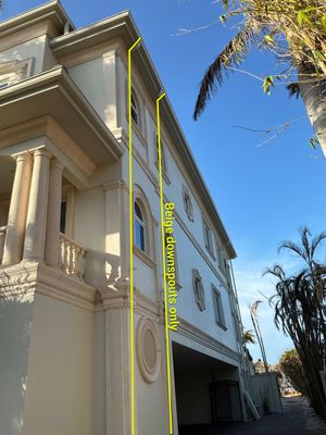 Downspout Installation 