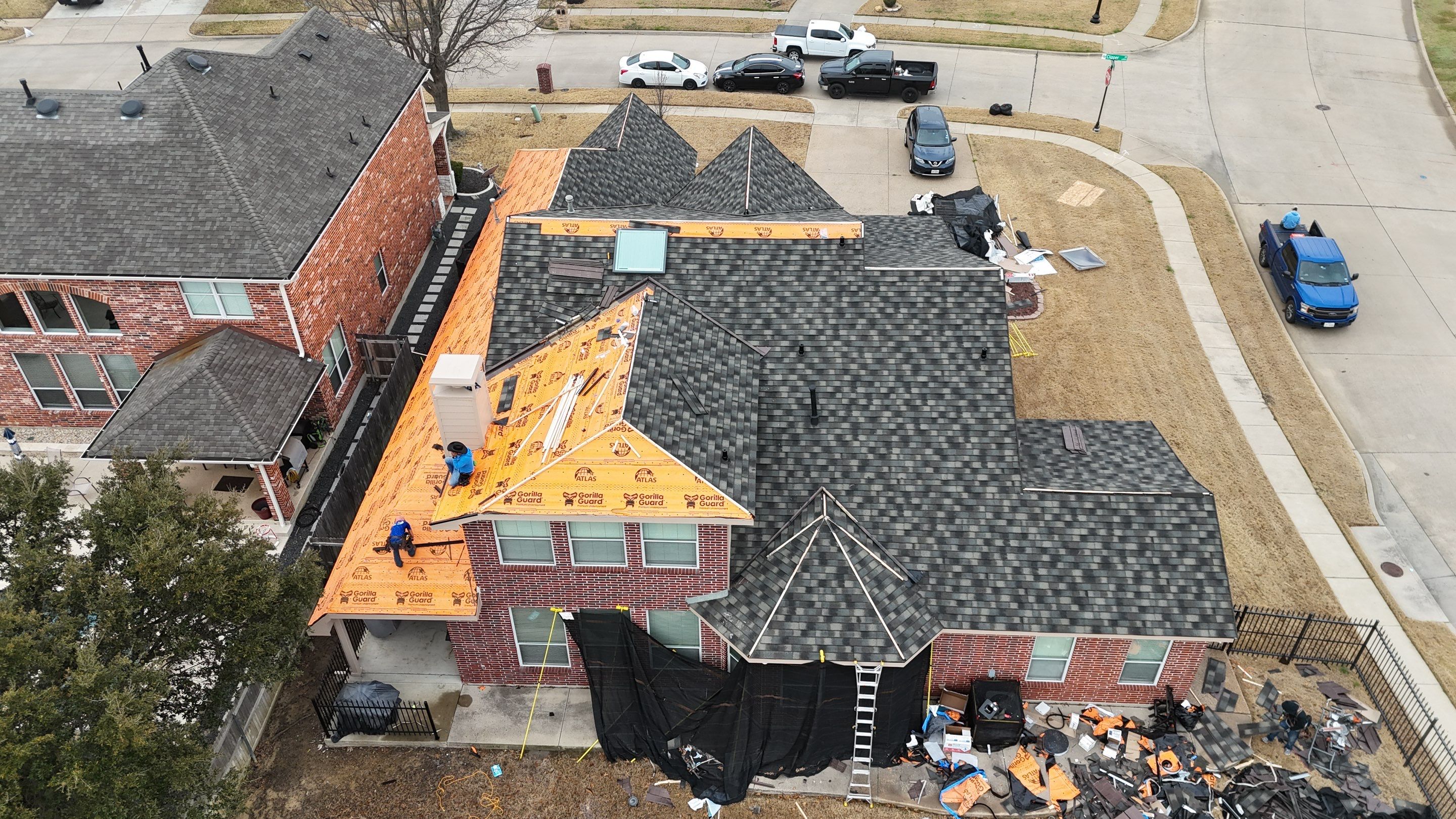 Decra Metal Roof - Shingle XD Stone Coated Roofing Project by First United Roofing & Construction