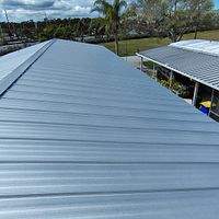 24ga 1" Nail-Strip Mill Finish by Total Roofing System The Metal Roof Experts
