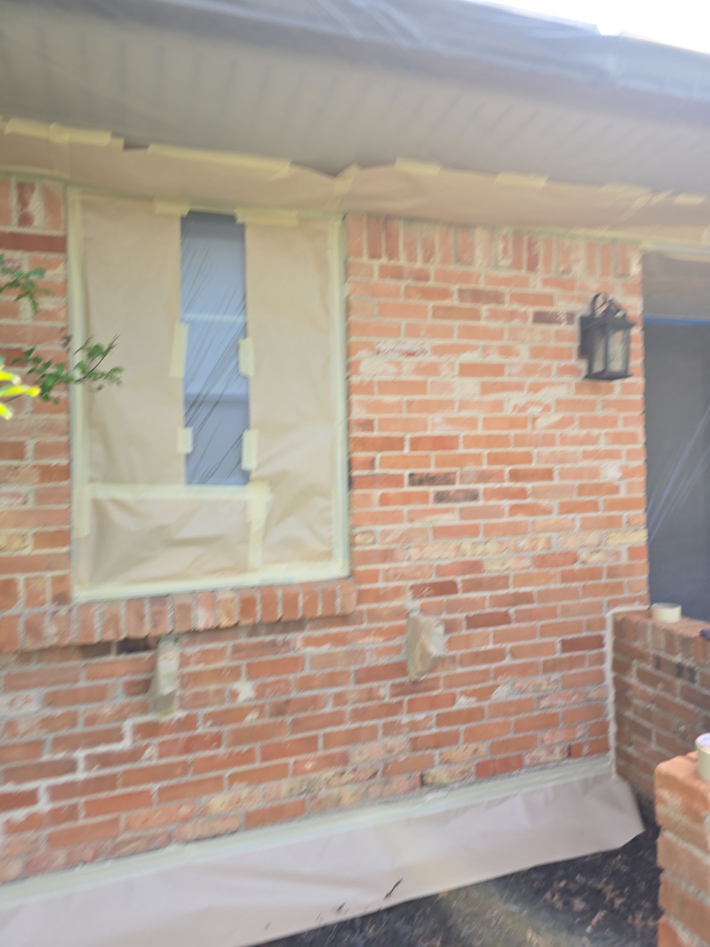 Exterior Home Paint Project with Different Surfaces by SLM General Contractors & Roofing