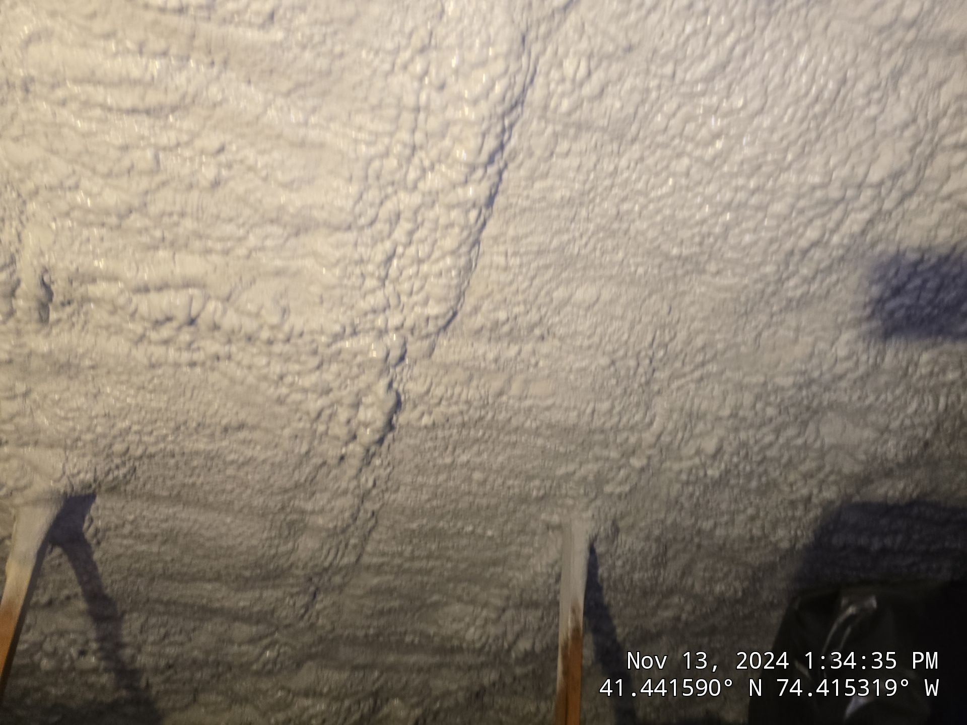 Attic Insulation using open cell spray foam by NYS Foam & Energy