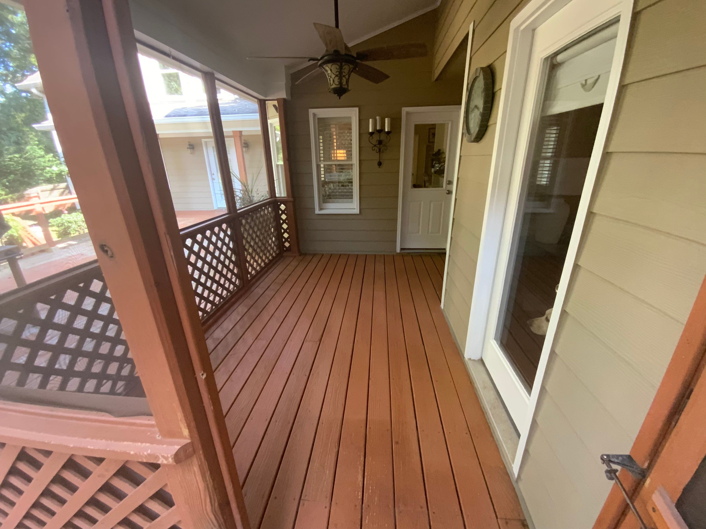 Comprehensive Deck and Screened Porch Staining in Marietta by Swift Home Renovations
