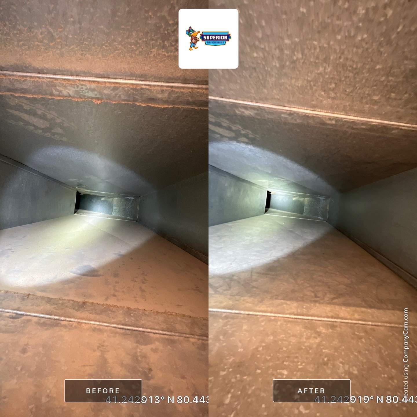 Air Duct Cleaning With a Vacuum Truck in Hermitage, PA by Superior Air Duct Cleaning