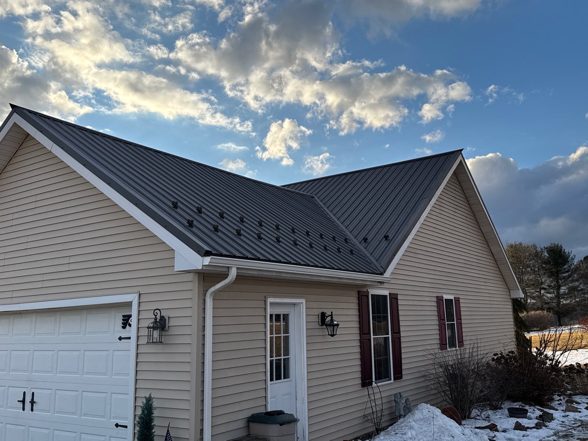 Standing Seam Metal Roof Replacement in Pine Grove by Esh Builders