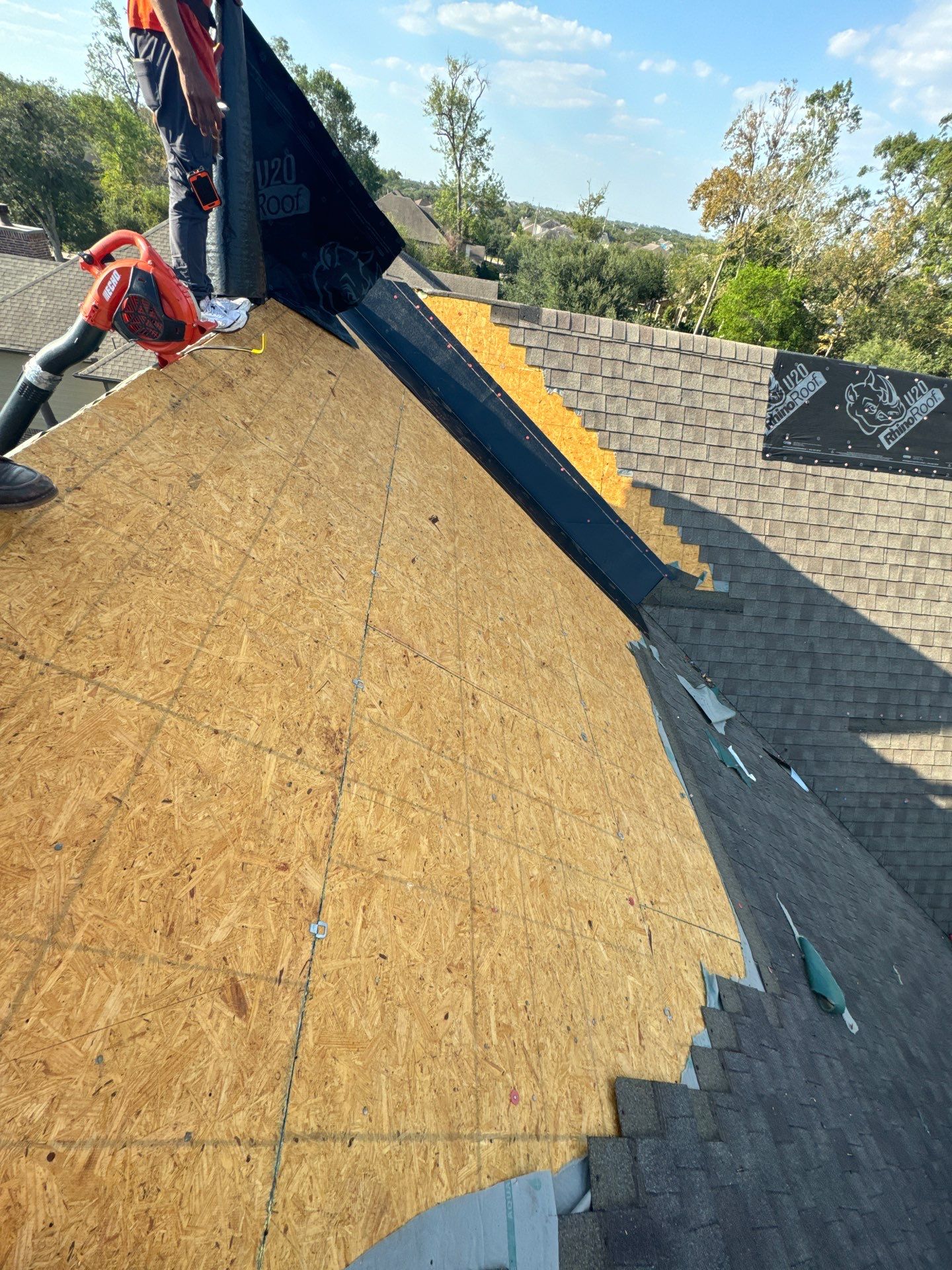 Residential Roofing Repair using Owen's Corning Duration (Lifetime) Shingles by Roof Repair Company