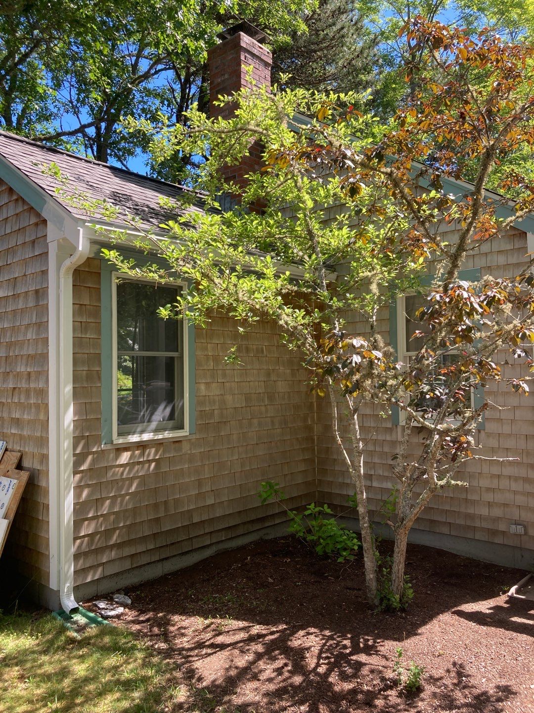 Gutter Installation using 5" Duo Pro K-Style Aluminum Gutter in Eastham, MA by Gutter Pro Enterprises