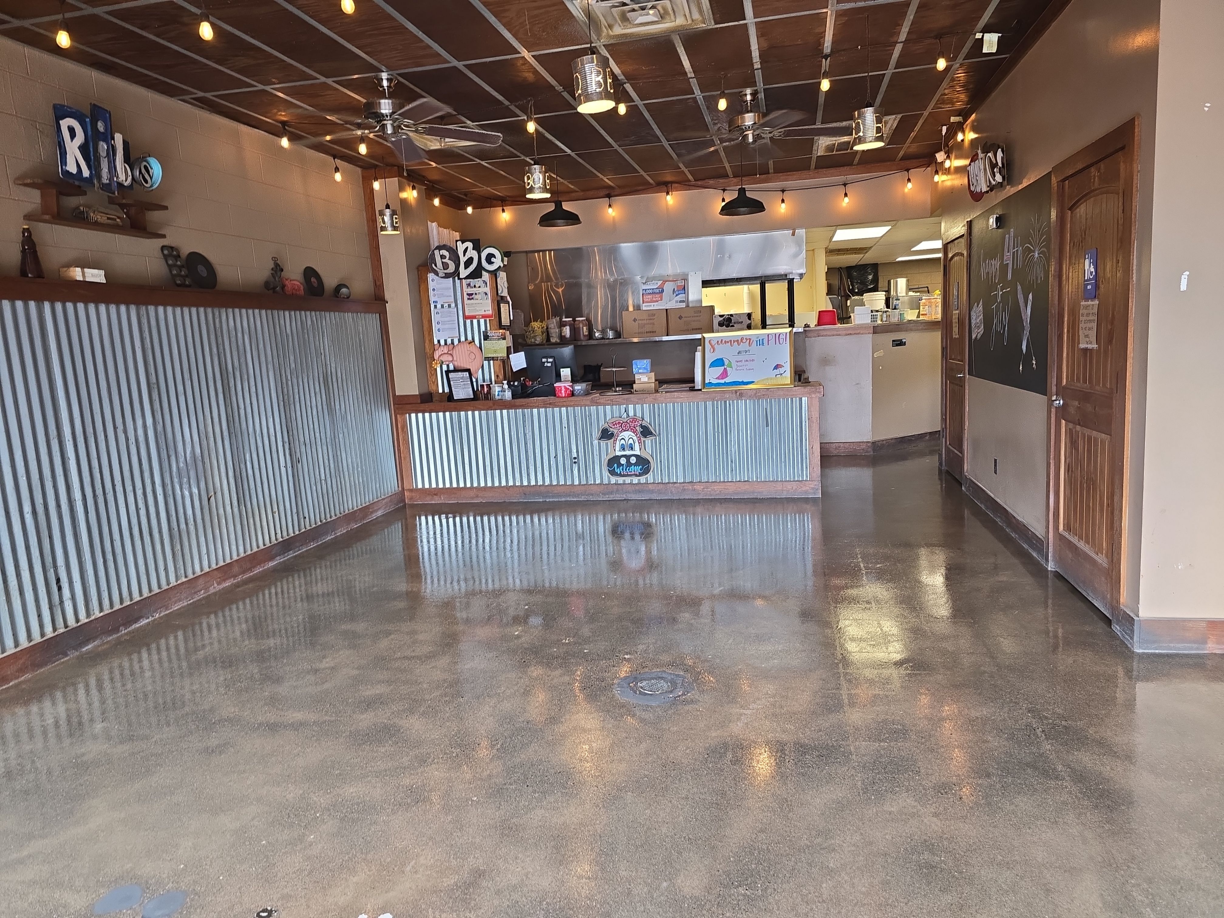 Sauce'd Pig gets a new Floor! by Elite Floor Solutions