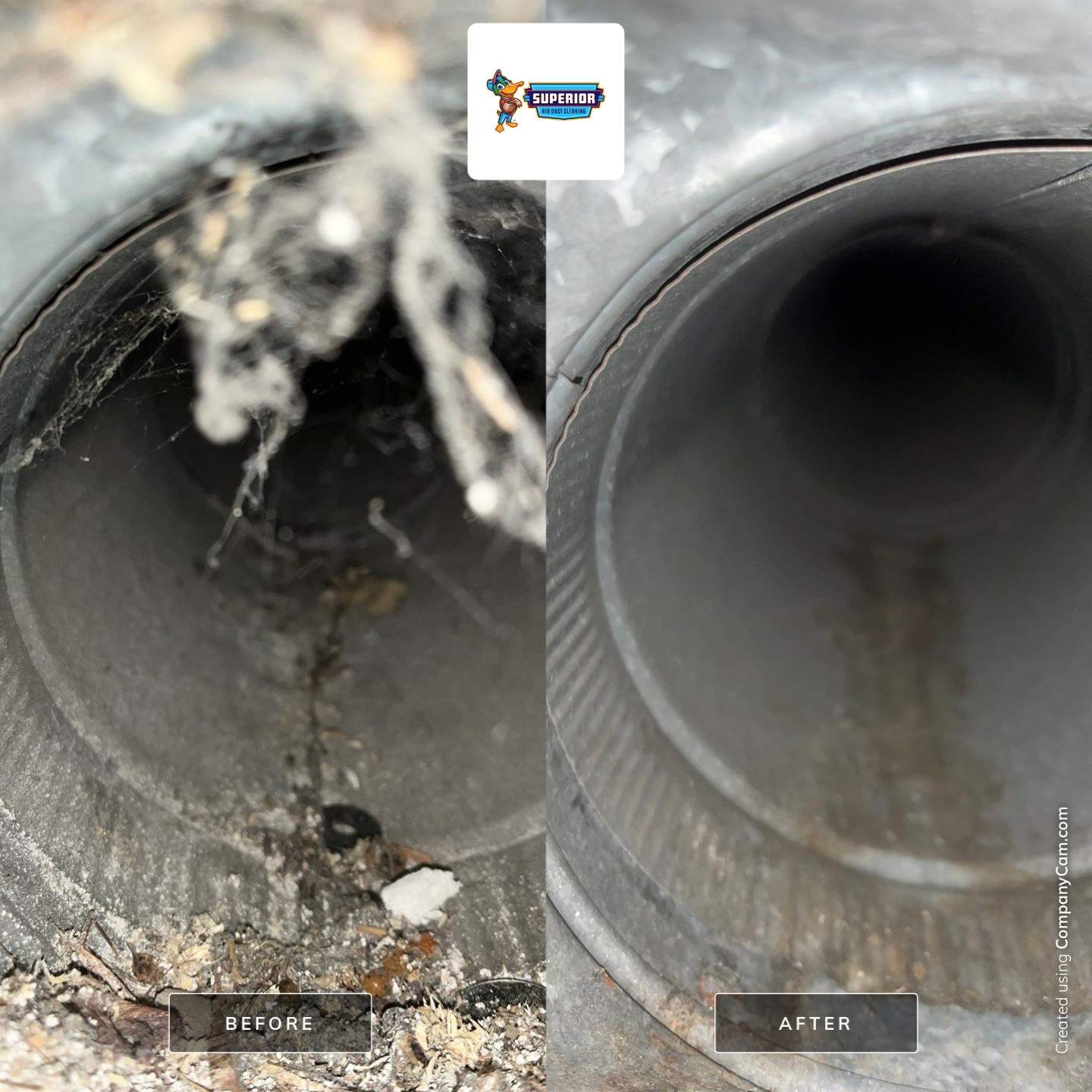 Air Duct Cleaning With a Vacuum Truck in New Castle, PA by Superior Air Duct Cleaning