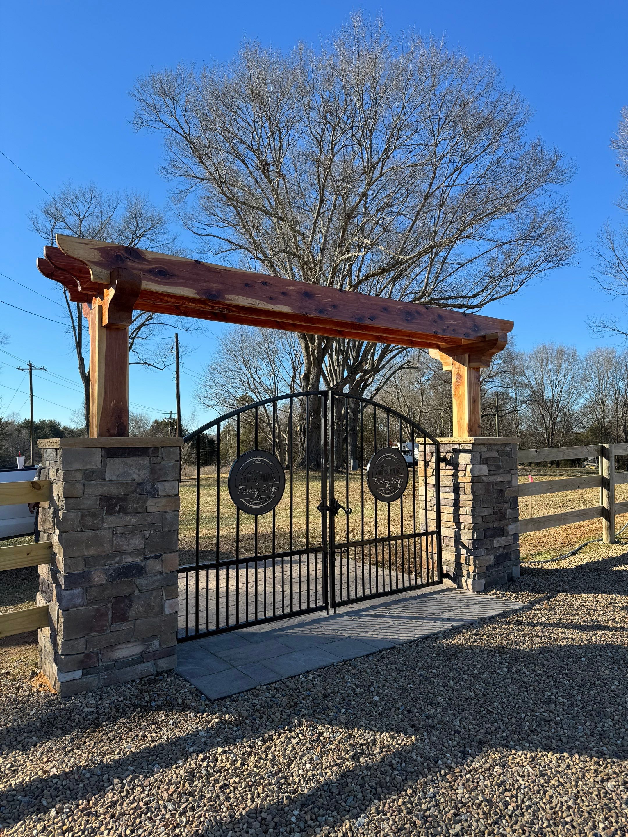 Arbor Entrance by JWH Contracting LLC