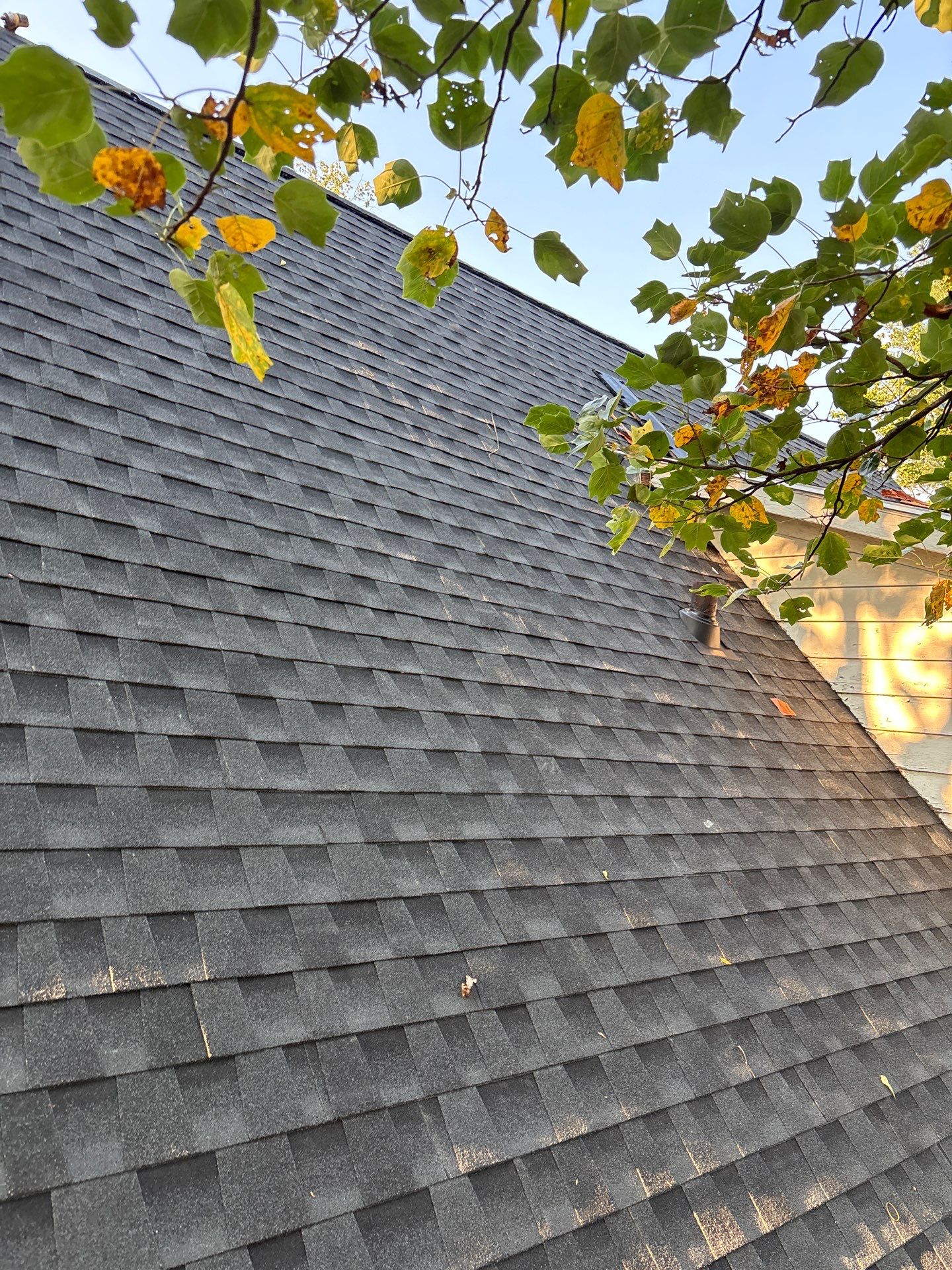 Residential Roofing Installation using GAF Timberline HDZ Charcoal by Rainstoppers Roofing