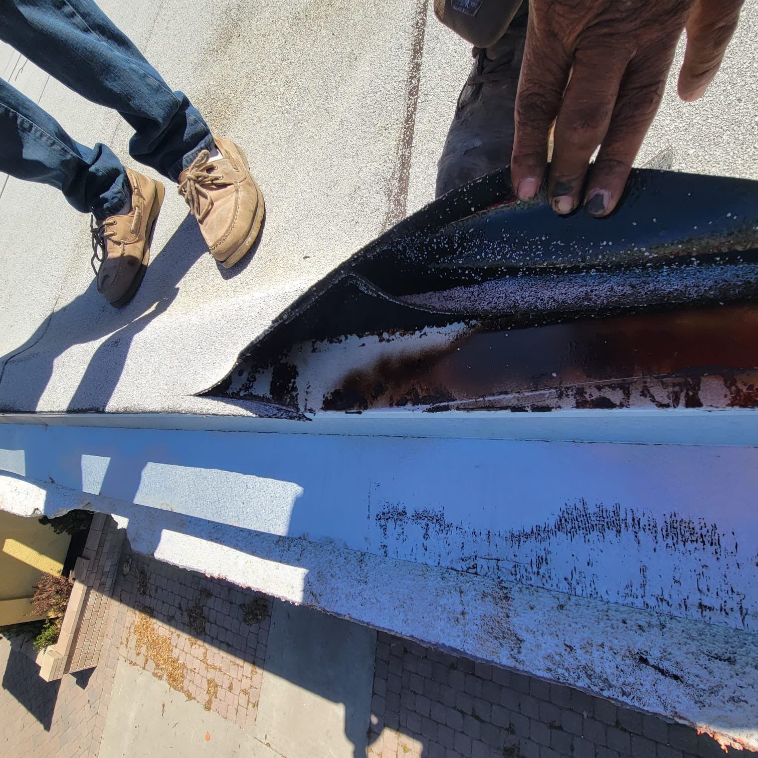 Commercial Roofing Repair using BUR by Four Peaks Roofing