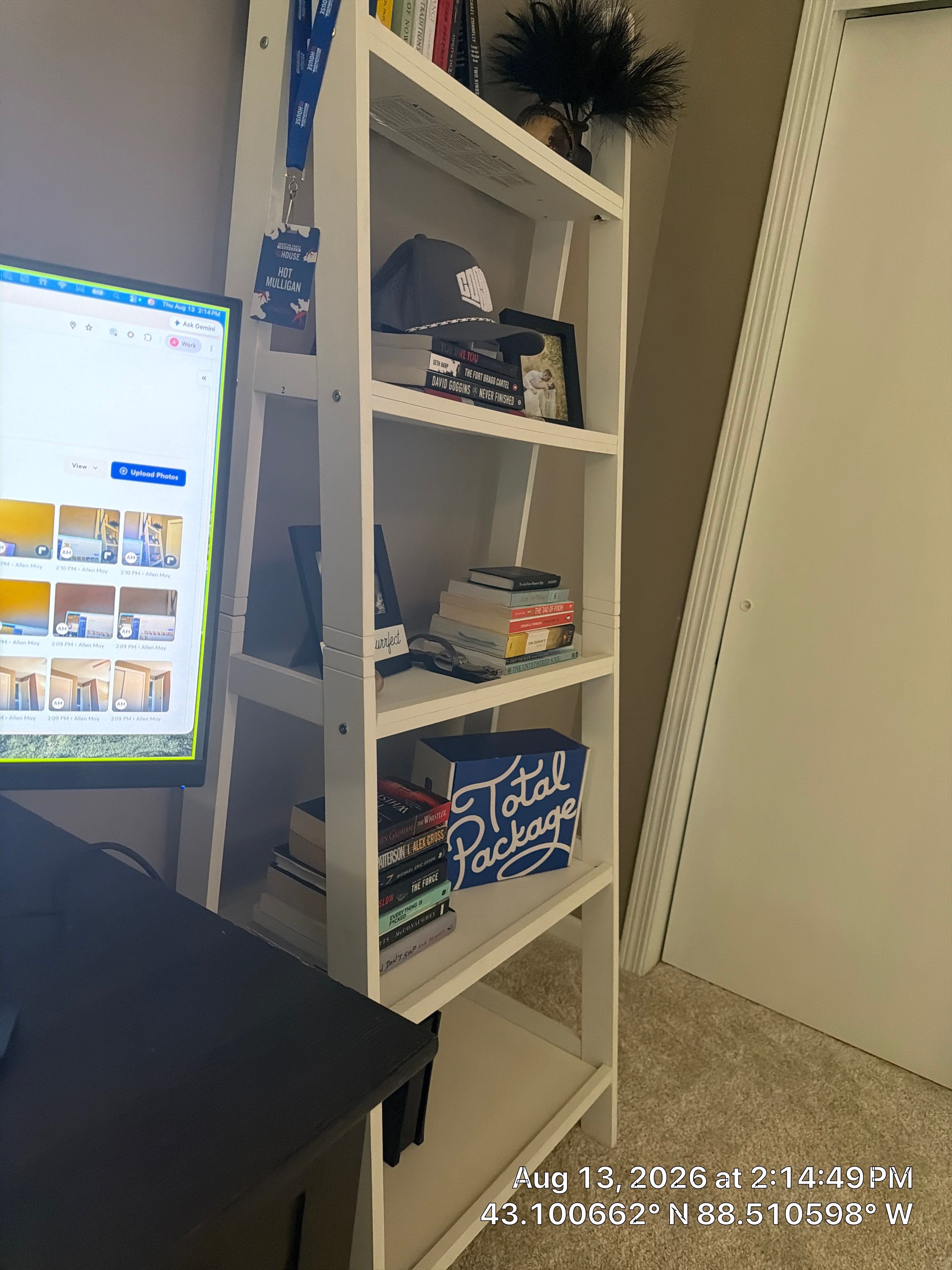 White Sliding Bypass Closet Door Installation in Oconomowoc by CompanyCam Sales Demo