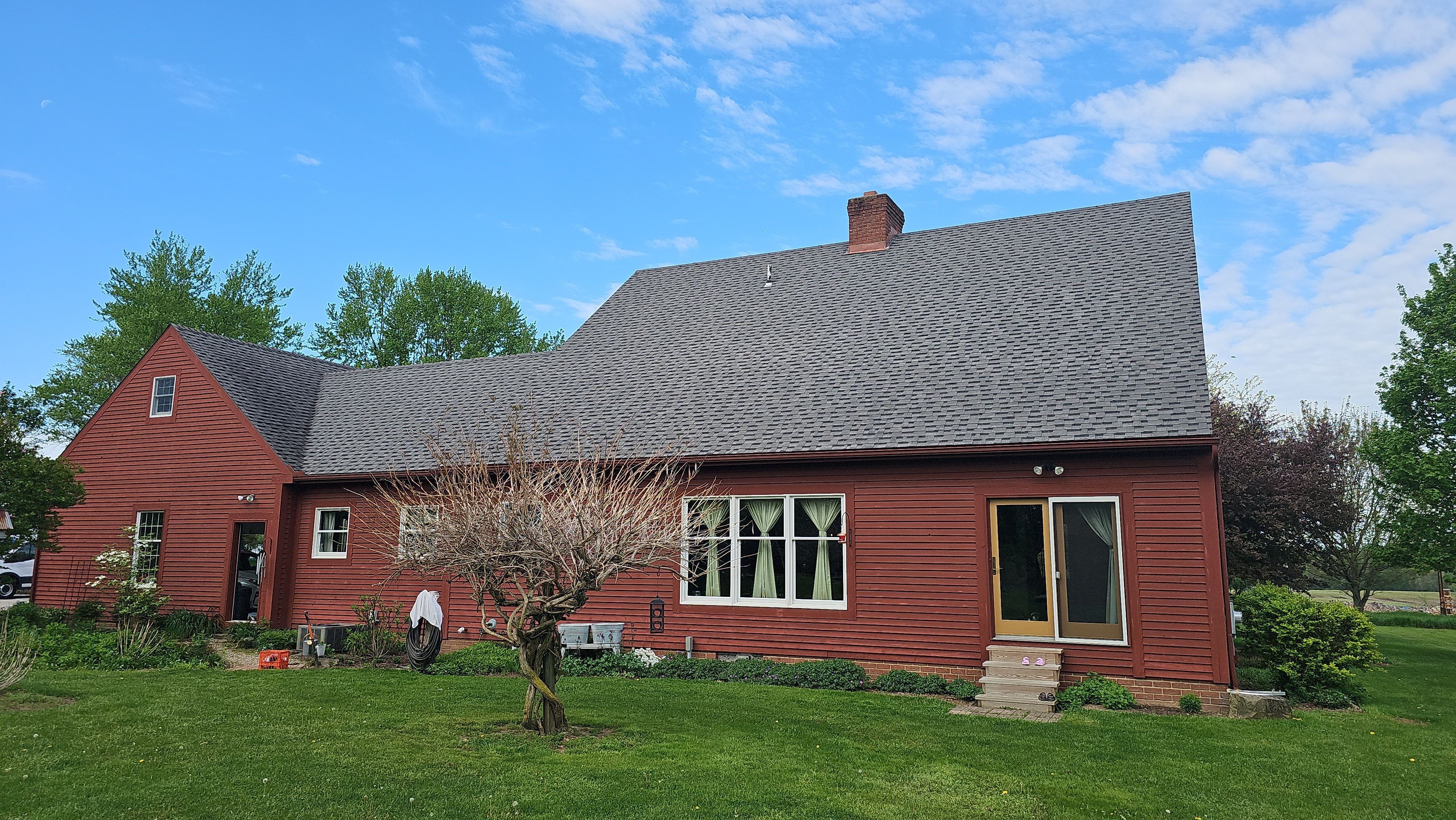 Owens Corning TruDefinition, Color, Estate Gray, Drip Edge, Color, Black by Eagle Eye Roofing