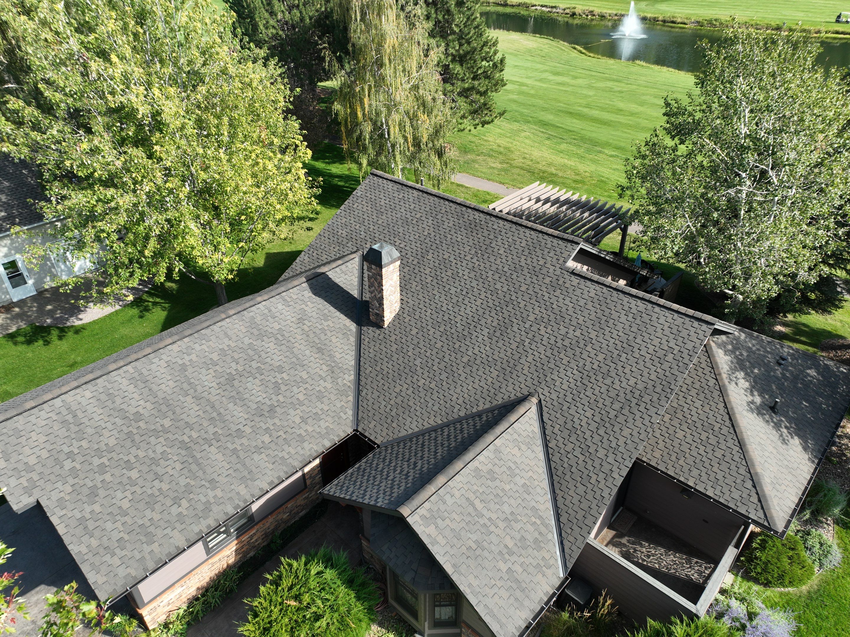 GAF Grand Sequoia - Autumn Brown Blend  by Montana Roofing Solutions