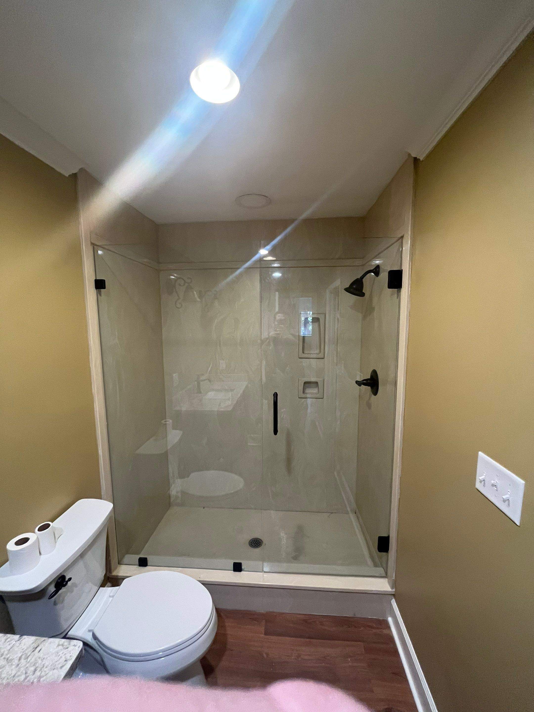 Shower Pictures by Custom Glass Service