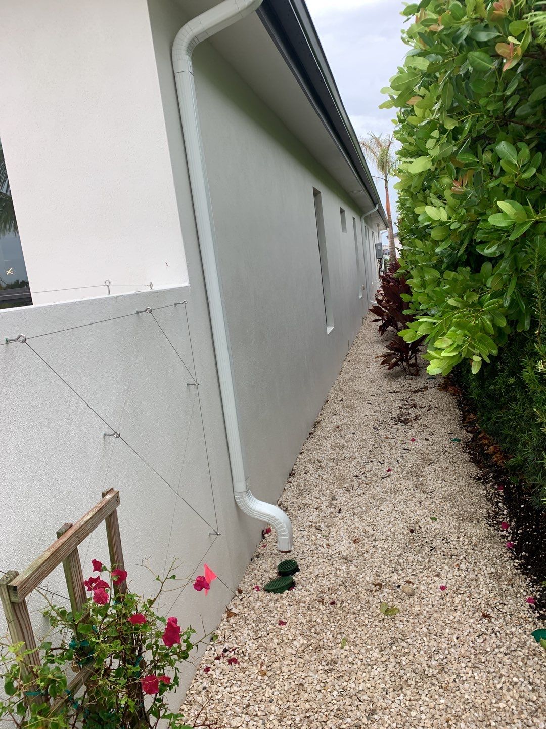 K-Style Seamless Gutters using gutter installation in Miromar Lakes by Gutter Professors