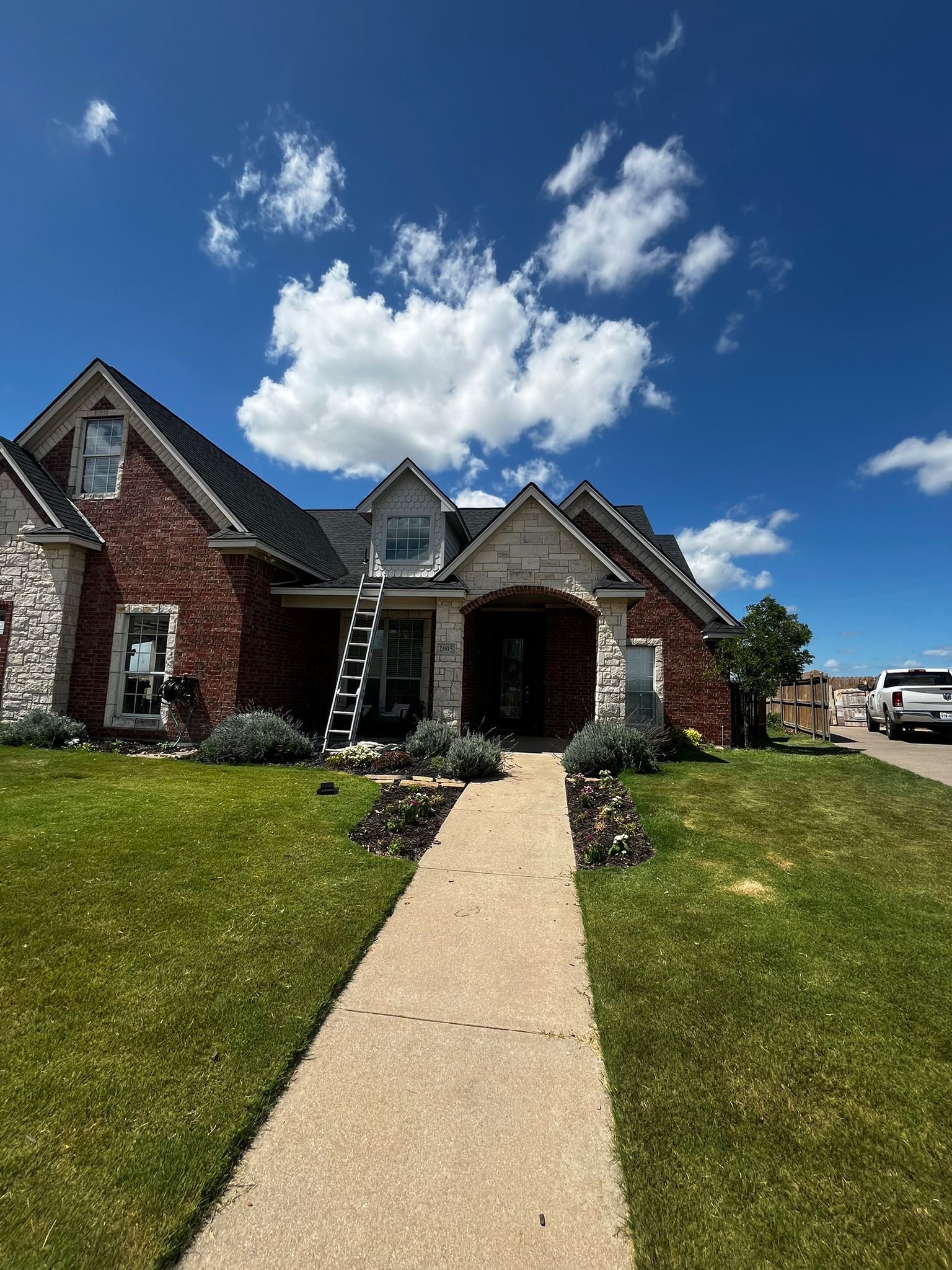 Project in Cleburne by Lonestar Roofing and Restoration LLC.