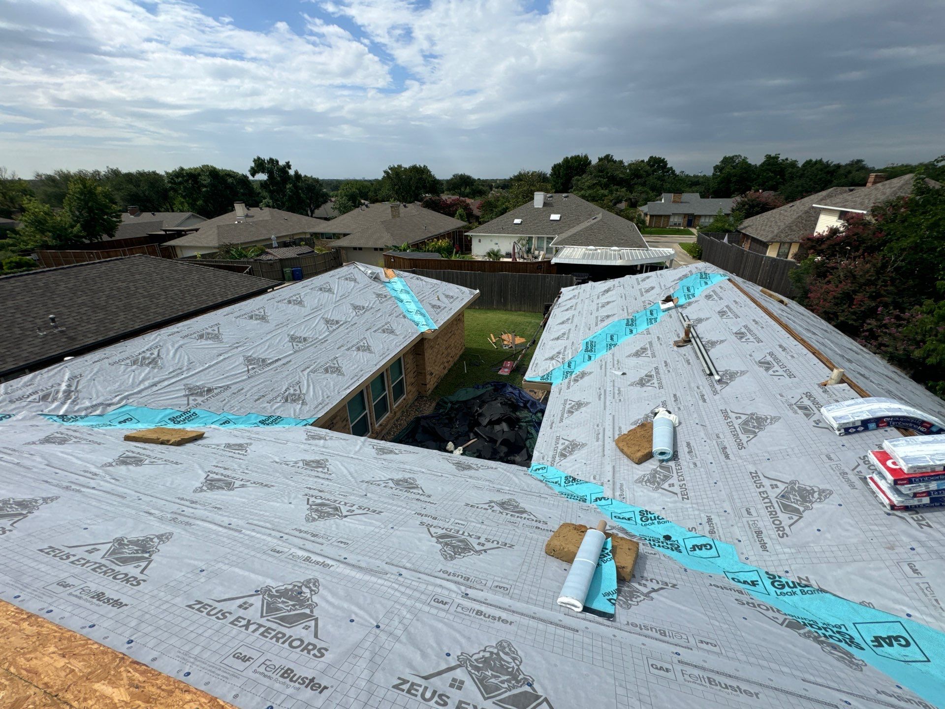 Project in Carrollton by Zeus Exteriors