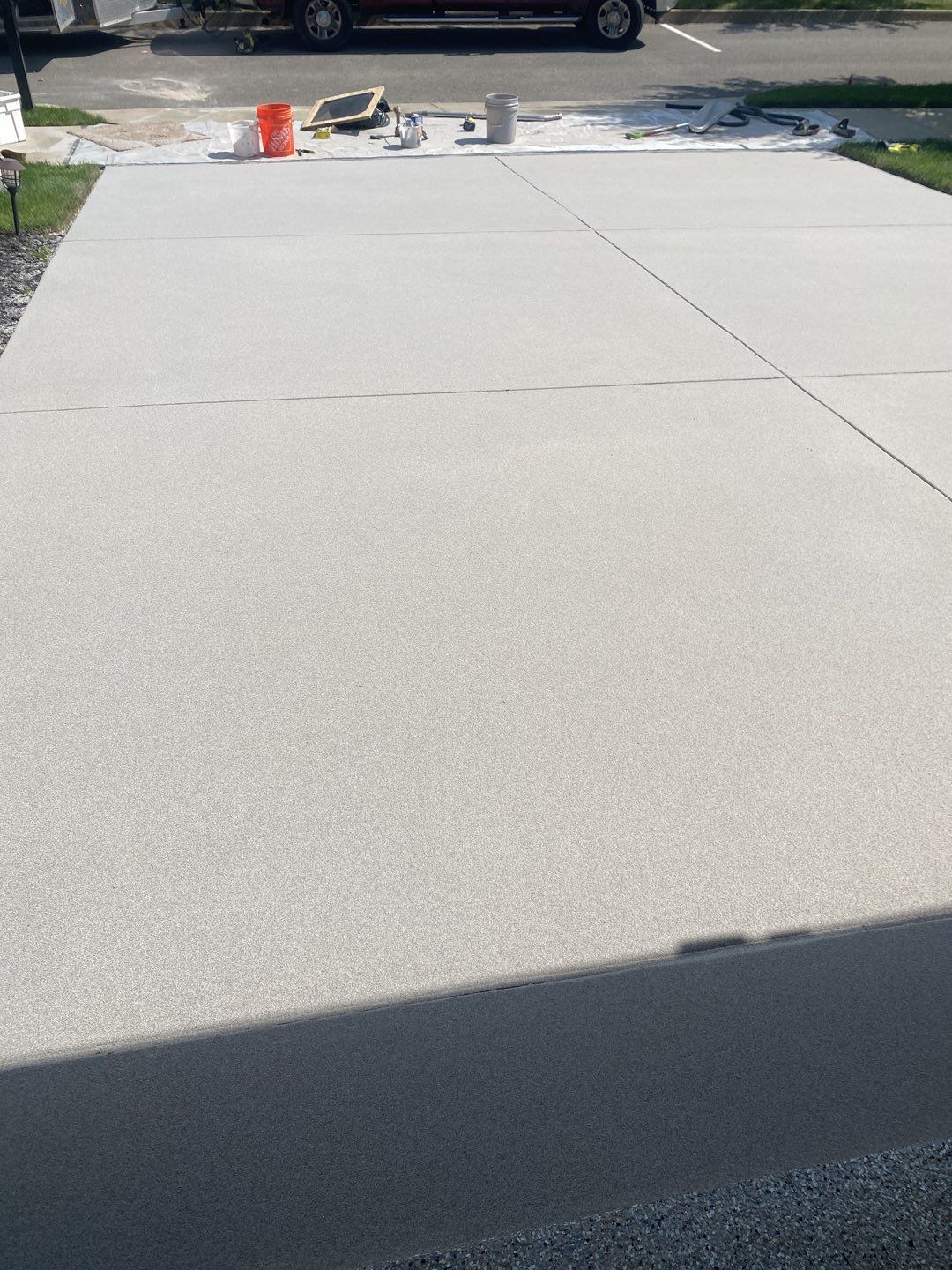 Driveway + Garage Project in Cranberry Township by Floors in a Day, Inc