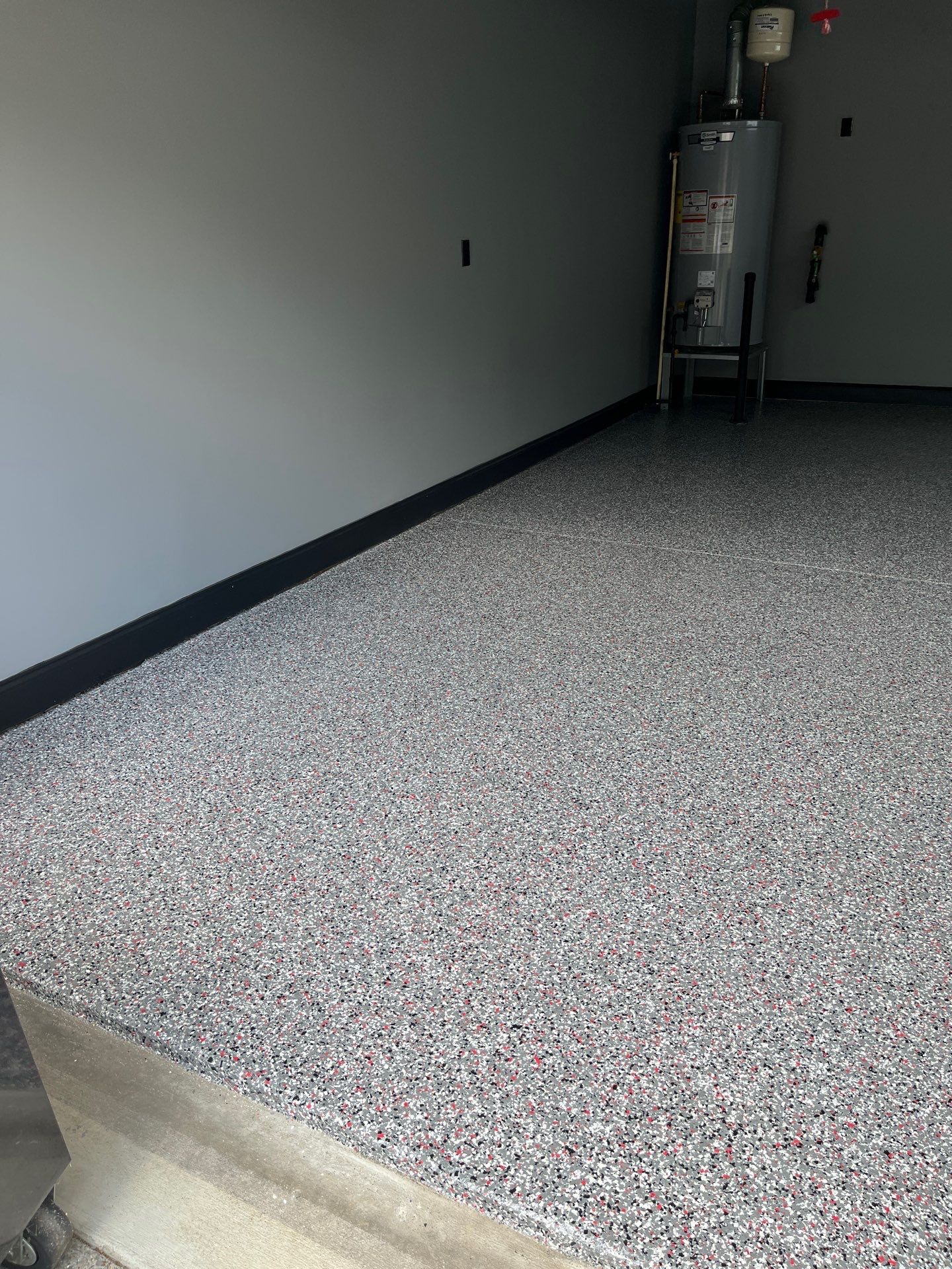 Garage Floor Coating using Custom Color by My Garage Floor Guys