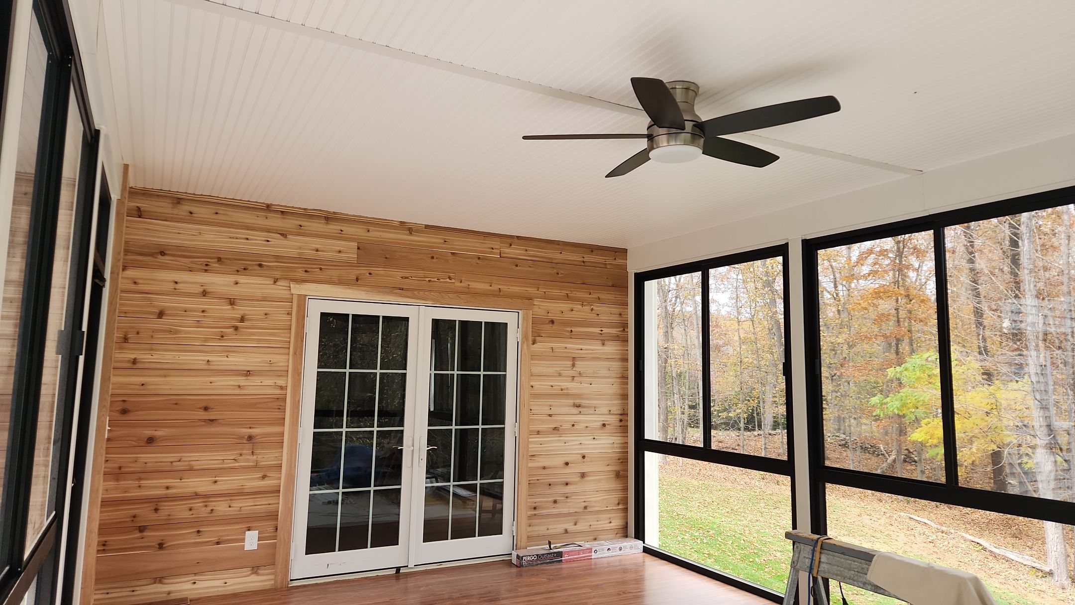 Summer Space Porch Enclosure by DiGiorgi Roofing and Siding Inc
