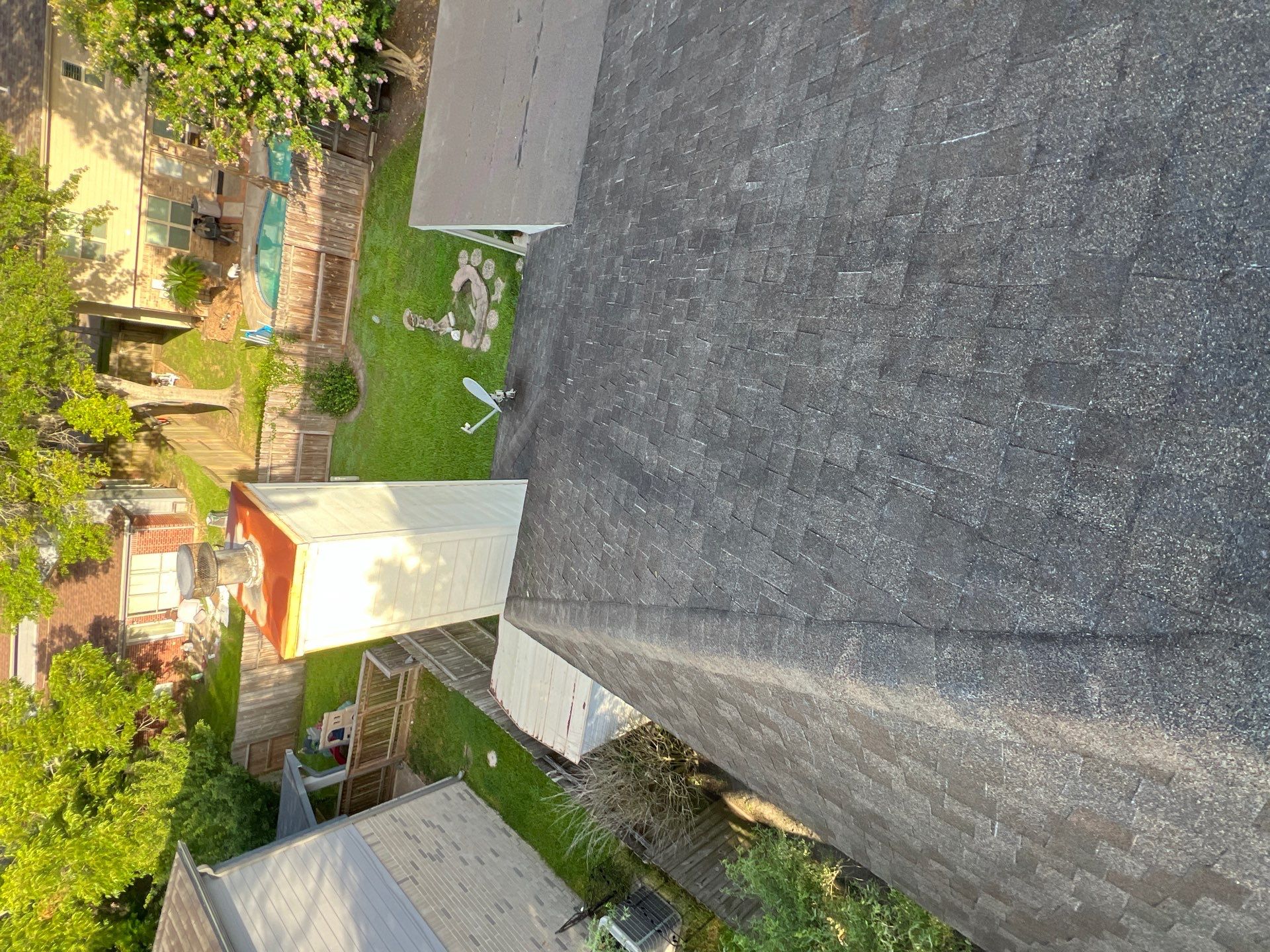 Hail Damage using Owen's Corning Duration (Lifetime) Shingles by Roof Repair Company