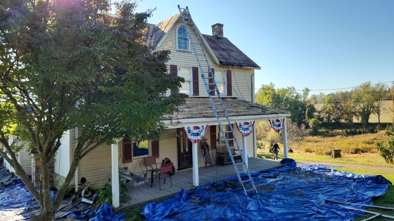 Complete Exterior Home Make Over in Maryland by Elvis General Construction LLC