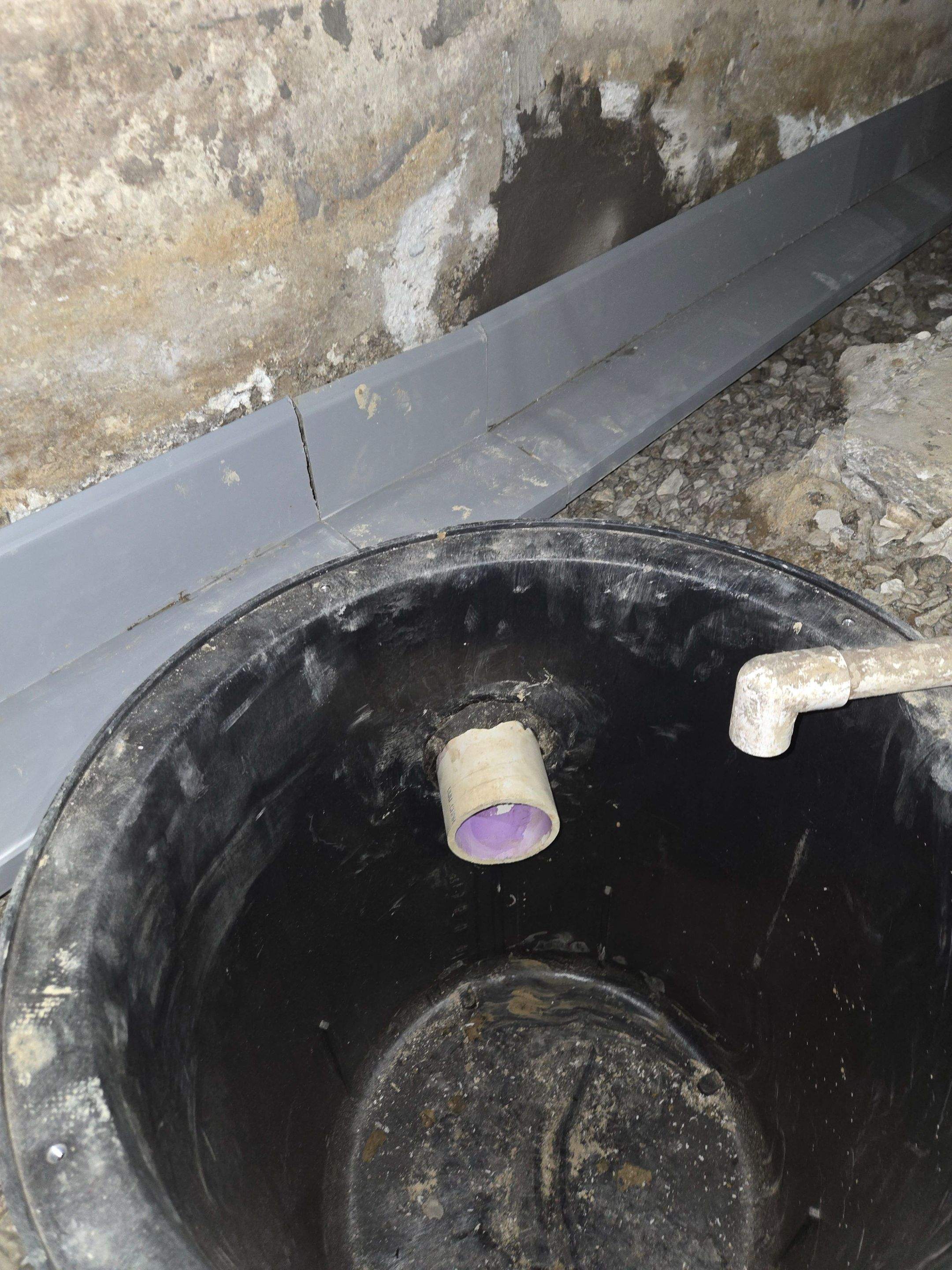 Advanced Foundation Drainage and Hydrostatic Pressure Relief System by Allied Water Services