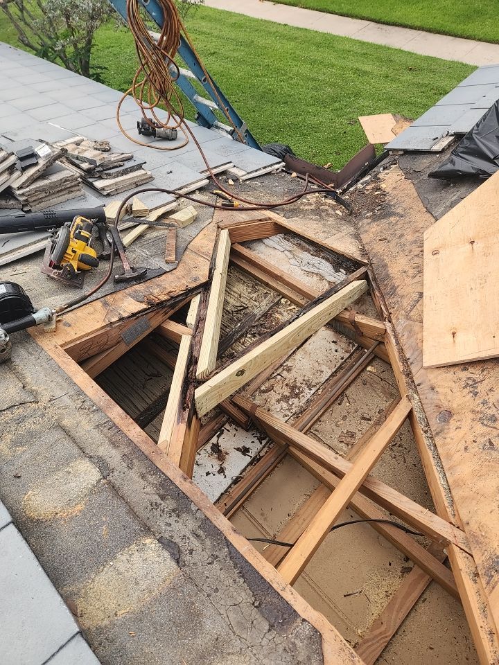 Concrete Tile Roof Repair using Concrete Roof Tile by Aastro Roofing
