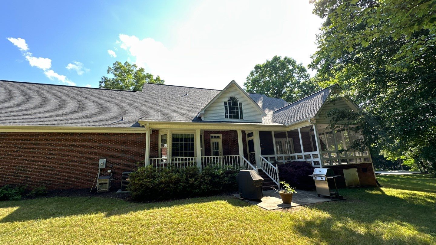 Residential Shingle Roof Replacement and Garage Installation in Rock Hill, South Carolina by Merritt Roofing LLC