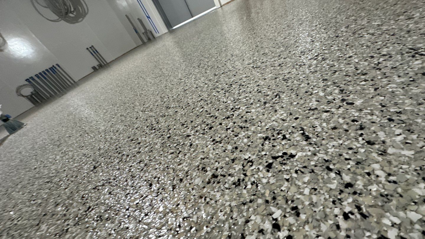 Mechanical Room Project in Pittsburgh by Floors in a Day, Inc