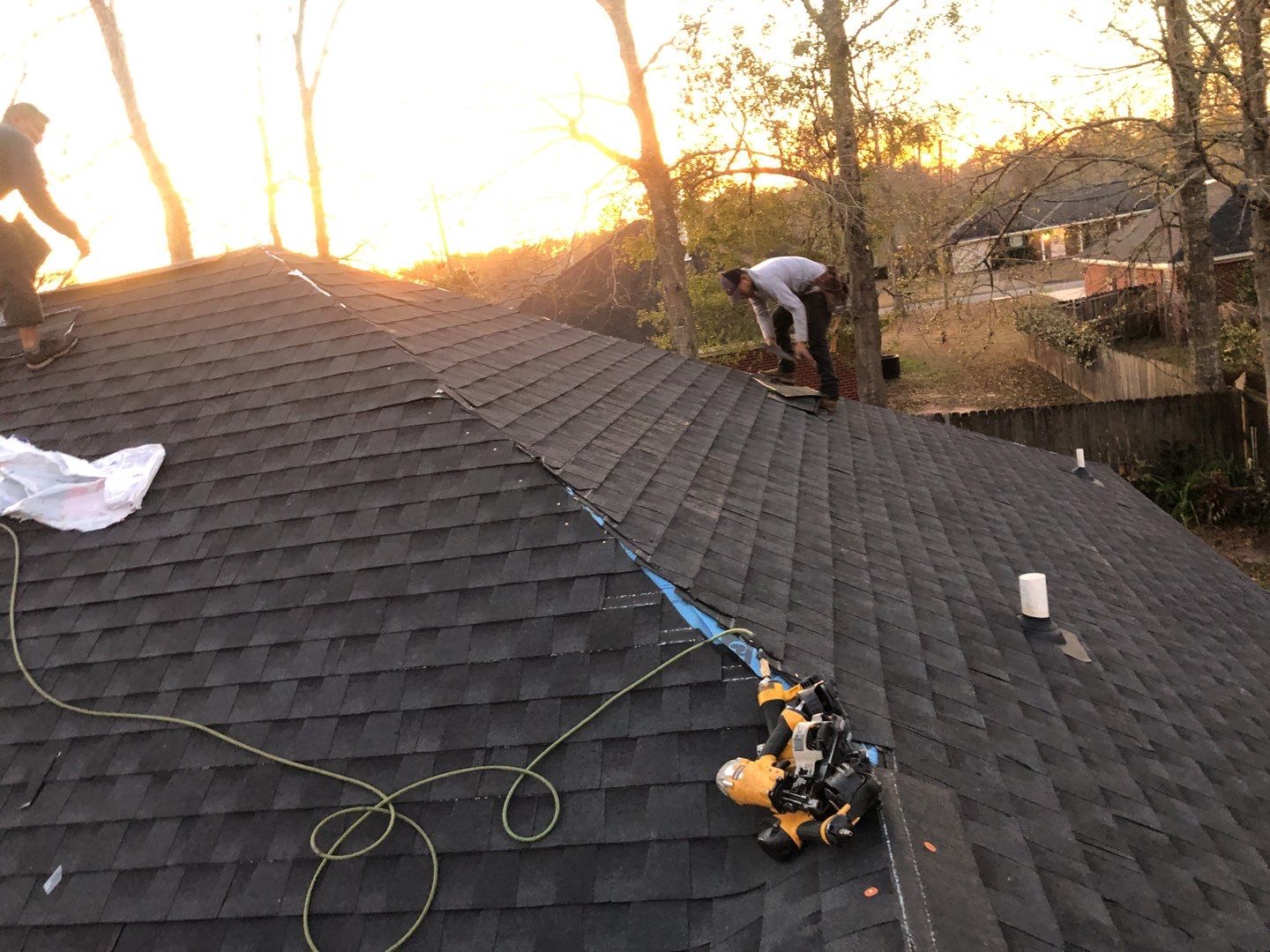 Residential Roofing Installation using Roof Replacement by American Roofing & Construction LLC