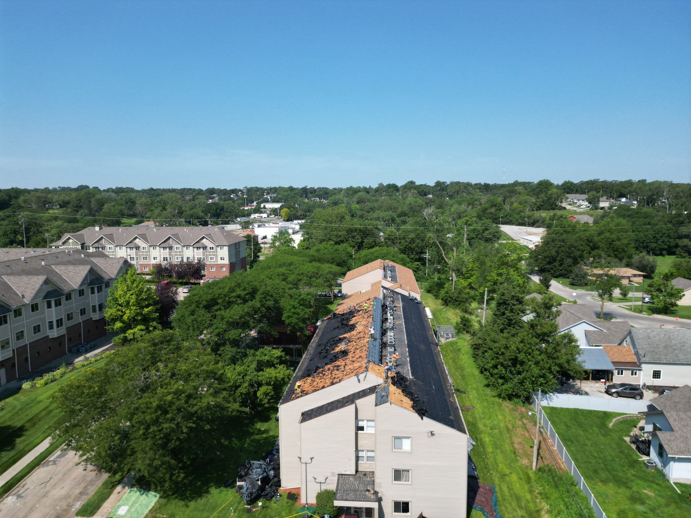Lightning Commercial Restoration using Tamko Titan by Lightning Exteriors